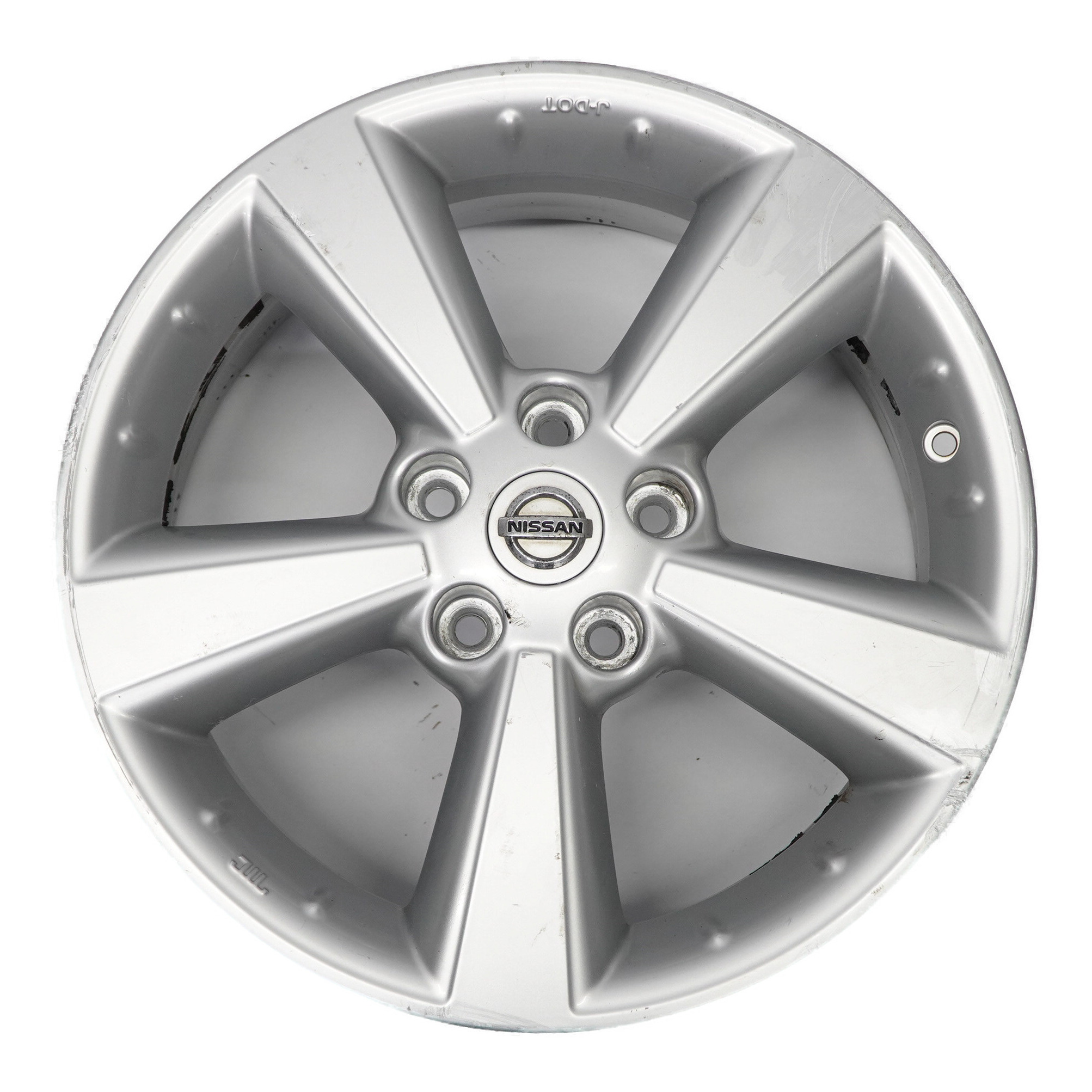 Nissan Qashqai J10 Silver Alloy Wheel Rim 17" ET:40 6.5J 40300EY17C