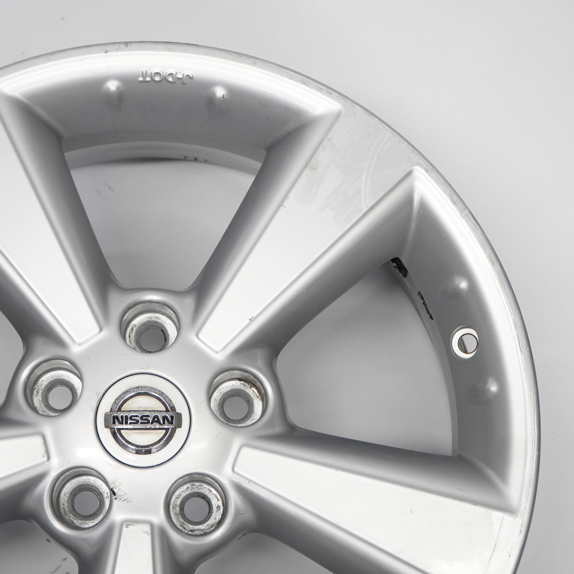 Nissan Qashqai J10 Silver Alloy Wheel Rim 17" ET:40 6.5J 40300EY17C