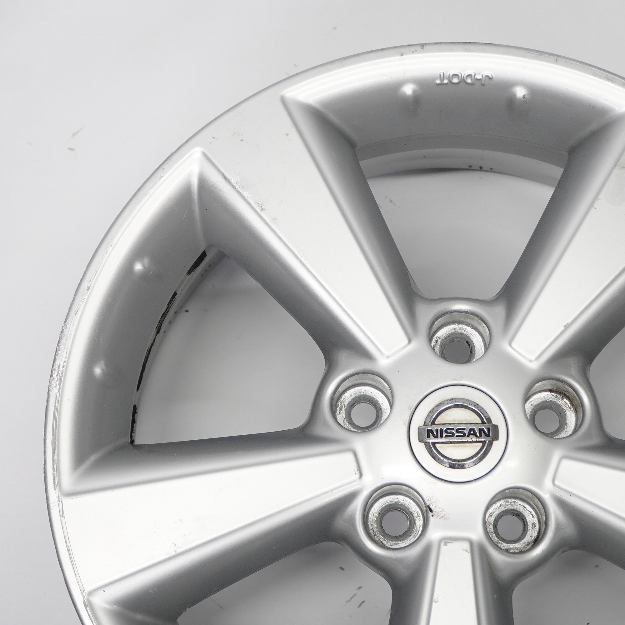 Nissan Qashqai J10 Silver Alloy Wheel Rim 17" ET:40 6.5J 40300EY17C