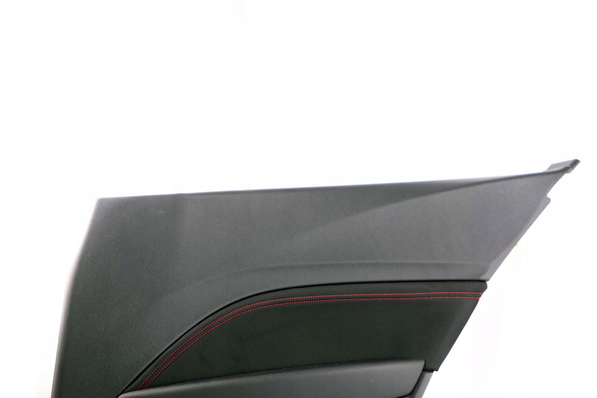 BMW 1 Series F21 Rear Right O/S Lateral Trim Panel Lining Cloth Anthracite Red