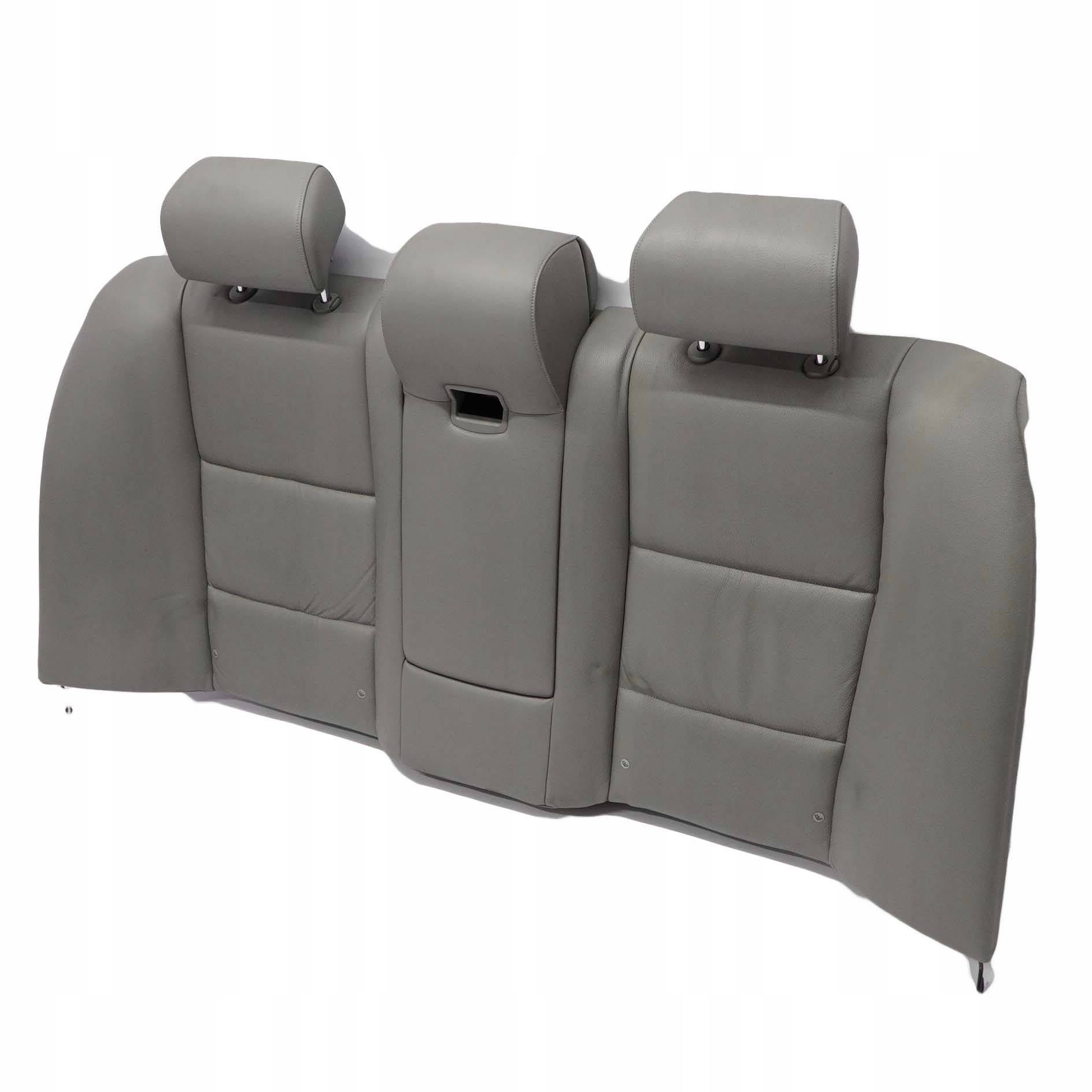 BMW 5 Series E60 1 Interior Rear Seat Backrest Couch Cover Grey Leather