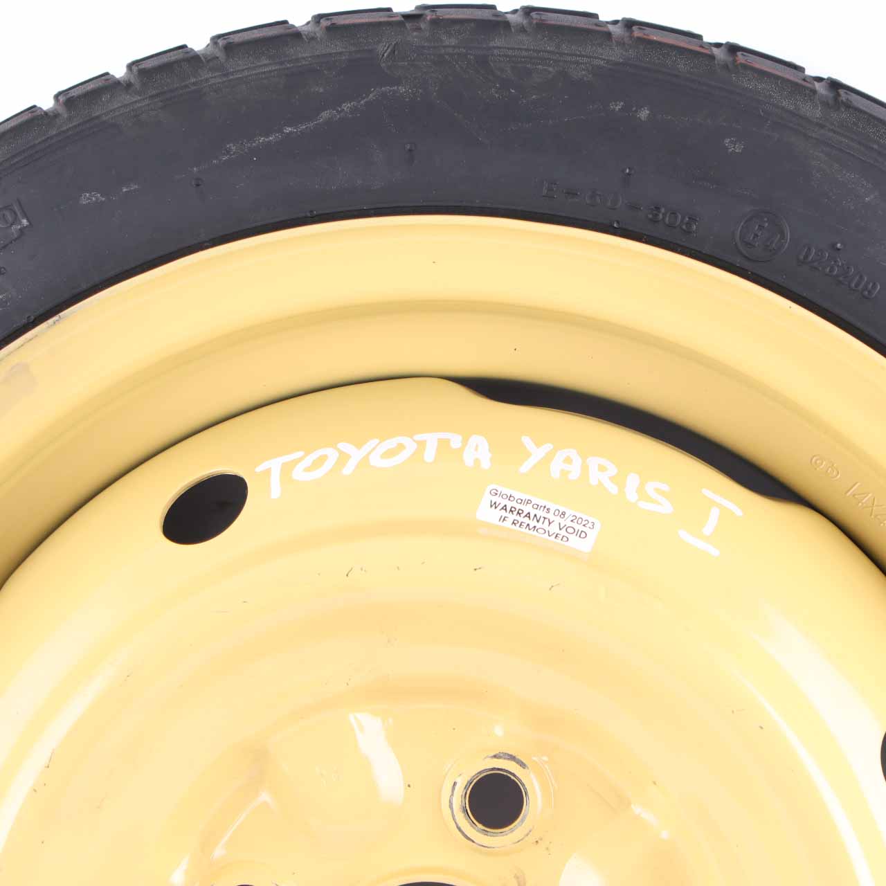 Spare Wheel Toyota Yaris 1 Wheel Steel R14 4J Toyo 115/70 42611-16310