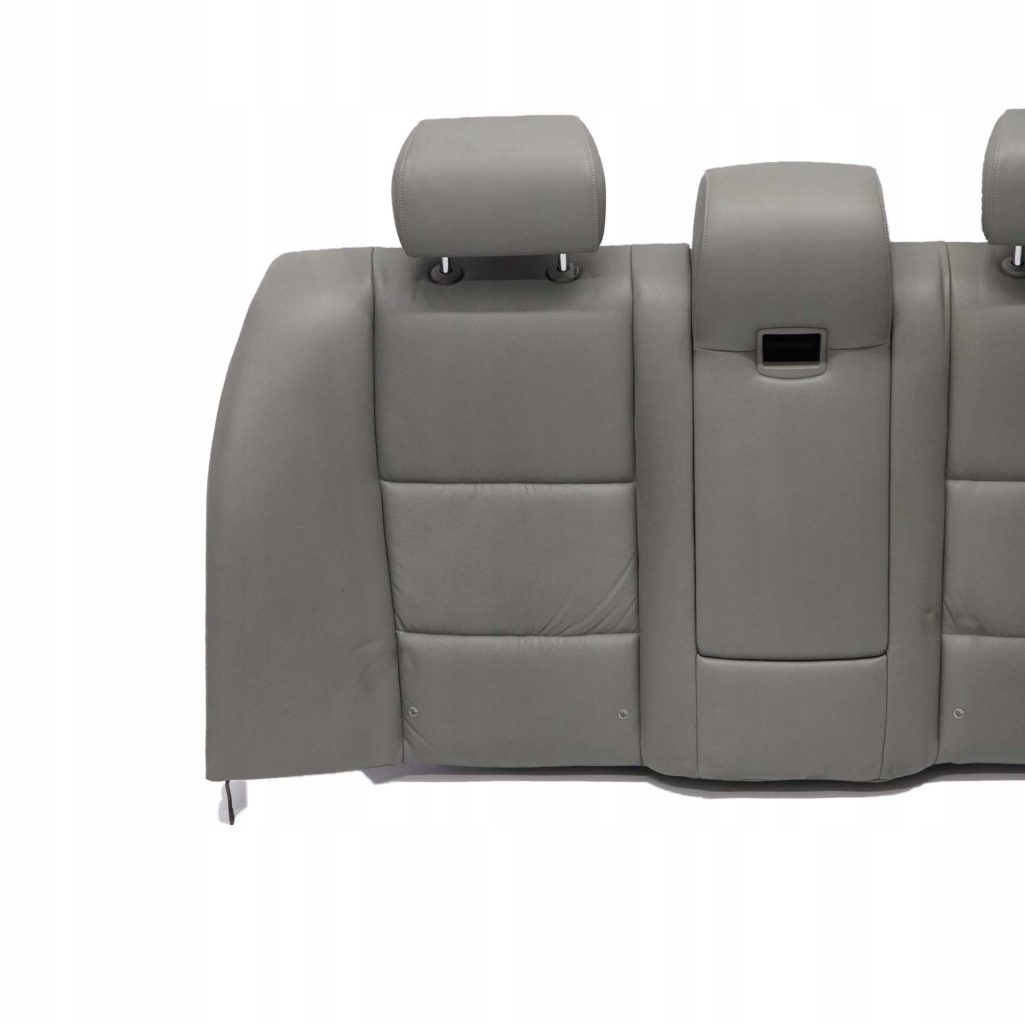 BMW 5 Series E60 1 Interior Rear Seat Backrest Couch Cover Grey Leather