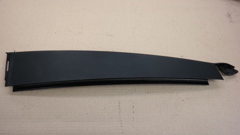 BMW X5 Series E53 Cover Column B Door Rear Left N/S Black Trim Strip Pillar