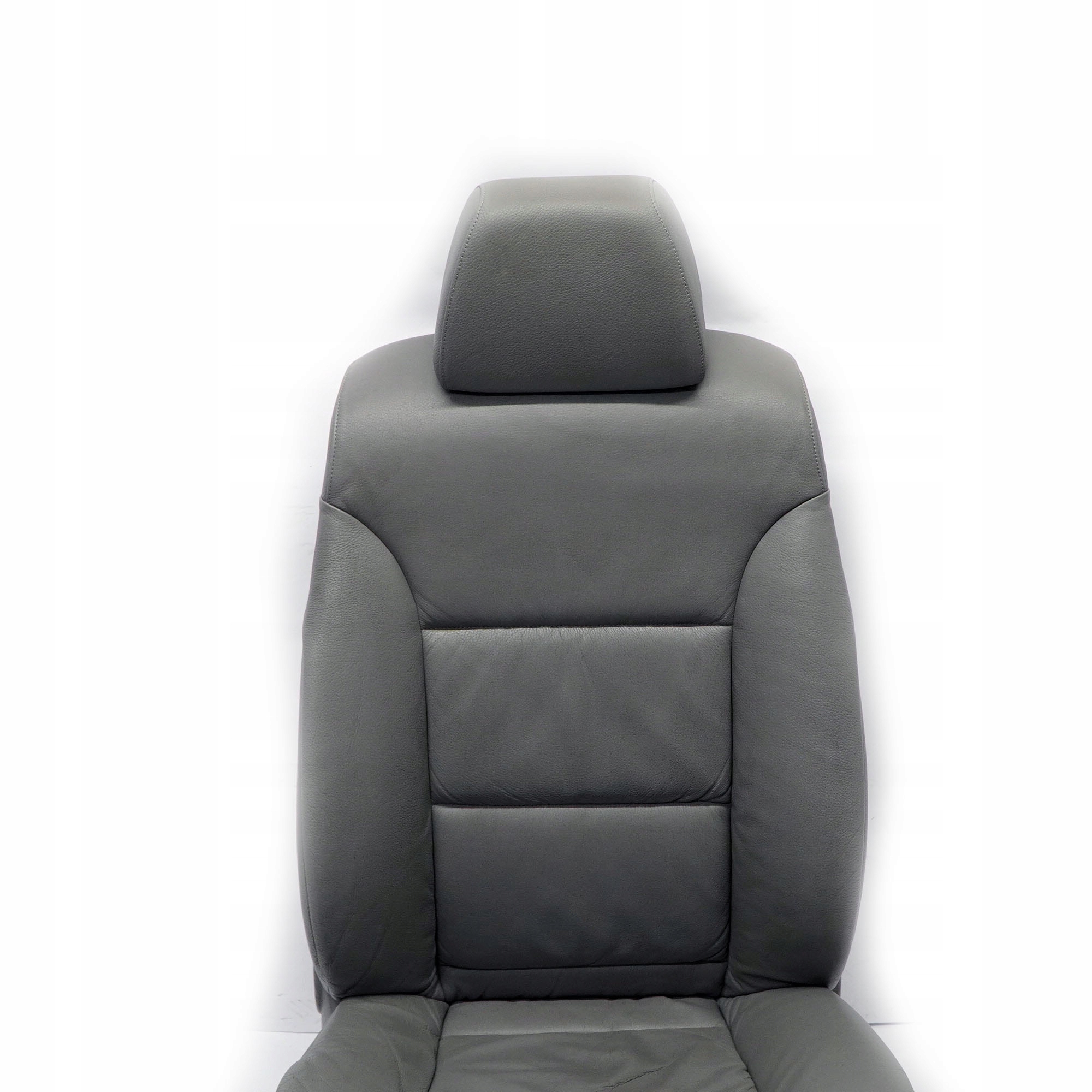 BMW 5 Series E60 E61 Grey Leather Front Right O/S Seat