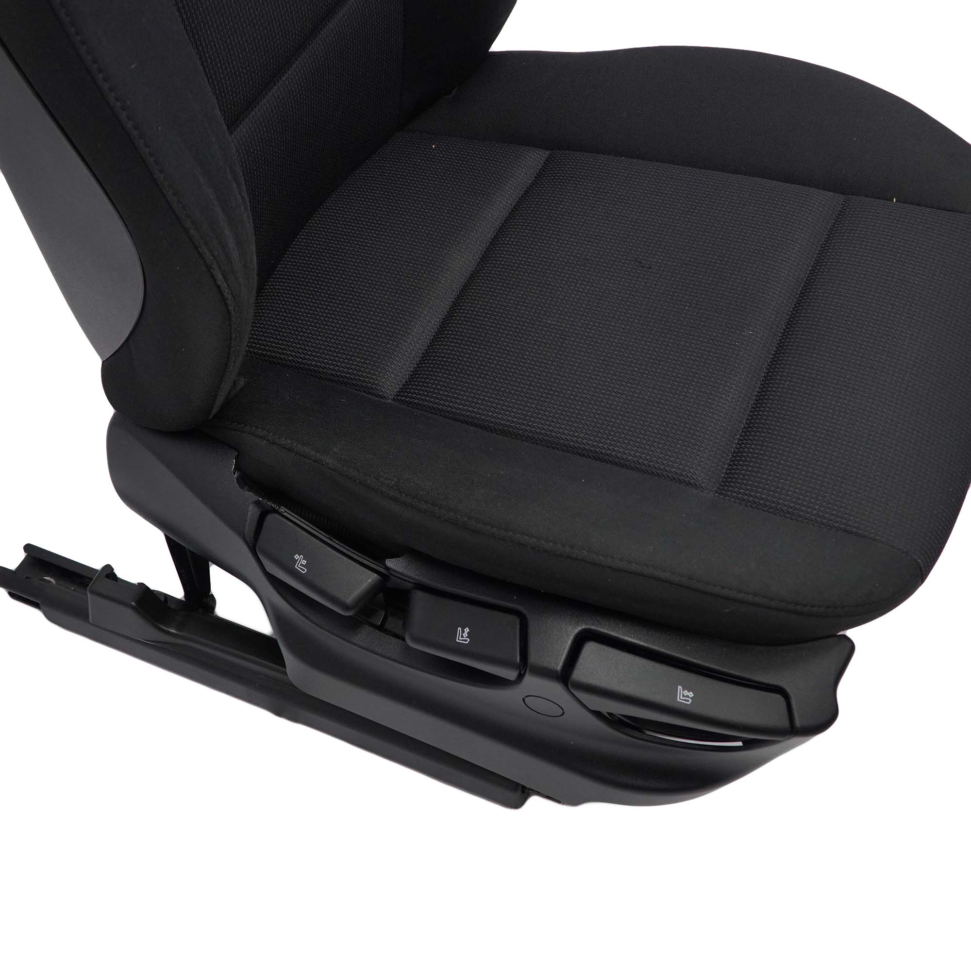 BMW X3 Series E83 LCI Cloth Fabric Twill Anthracite Front Right O/S Seat