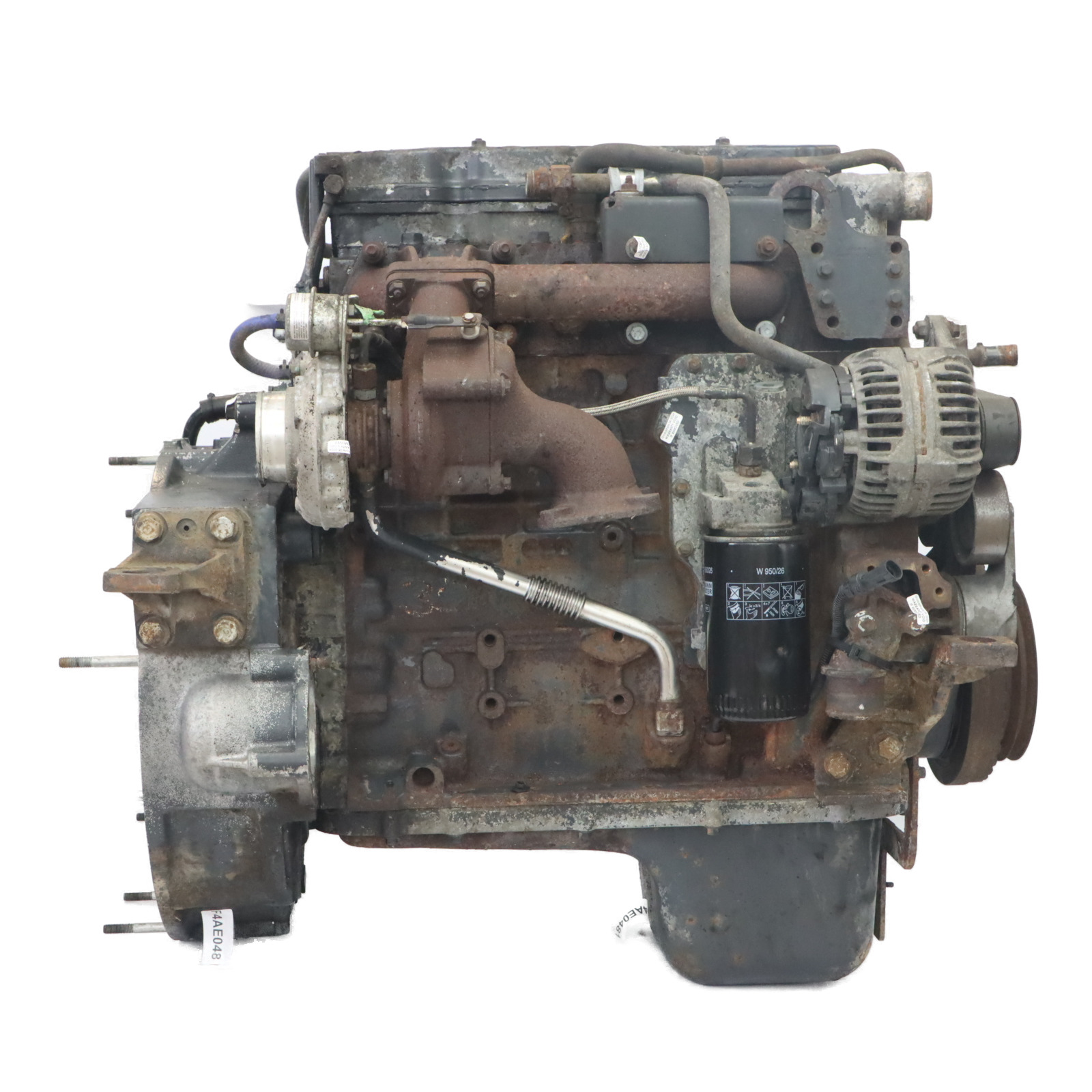 Iveco Euro Cargo 75E15 Complete Engine F4AE0481 504113734 139 000, WARRANTY