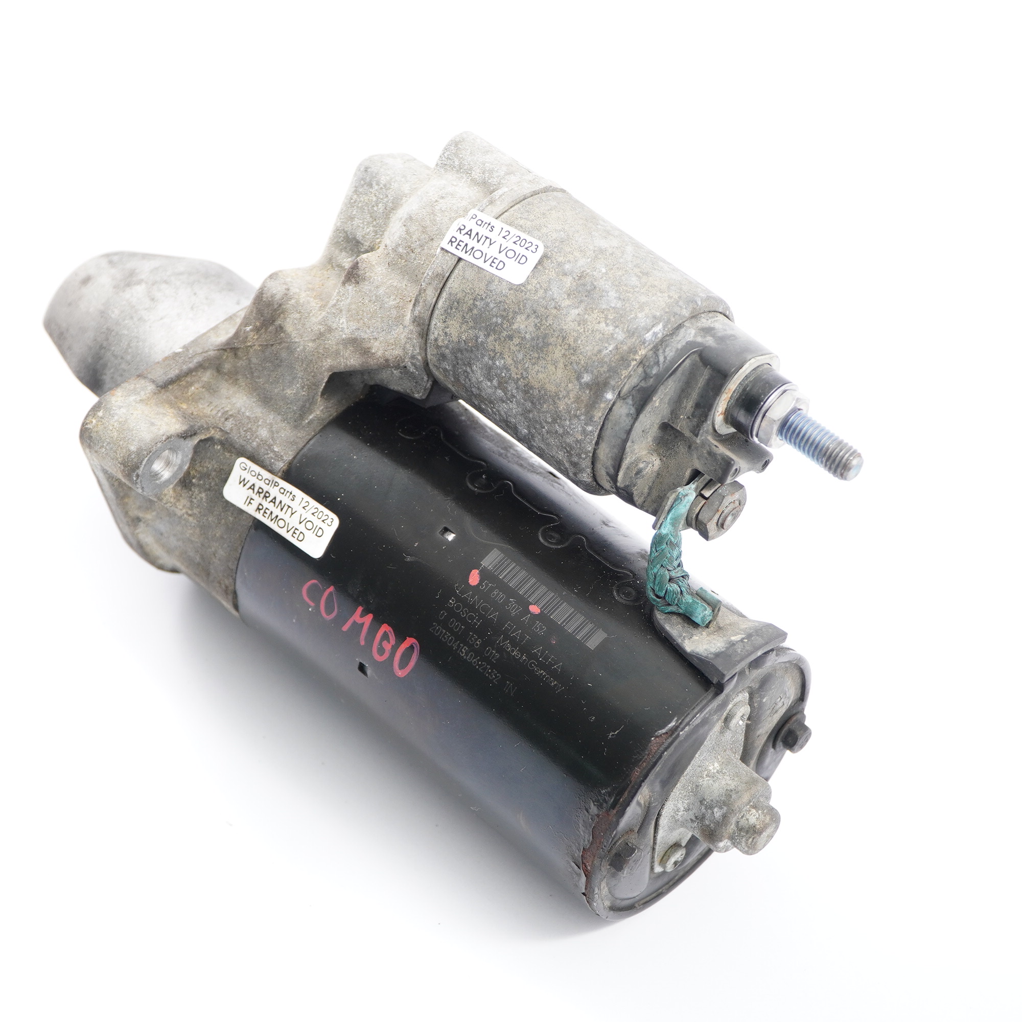 Vauxhall Combo Fiat Punto 1.3 Diesel Starter Motor 51810307A152