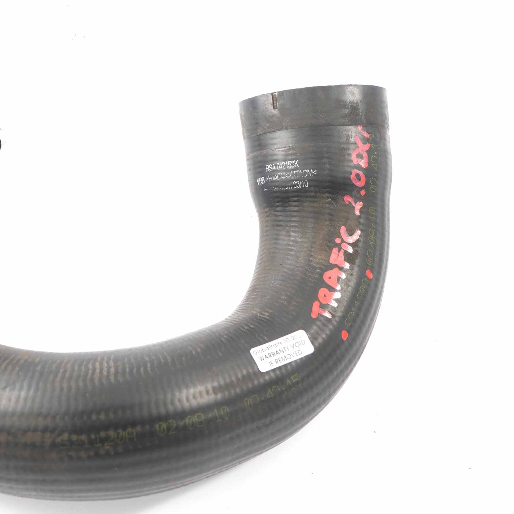 Renault Trafic II Opel Vivaro B 2.0 DCI Turbo Intercooler Air Pipe Hose 521120A