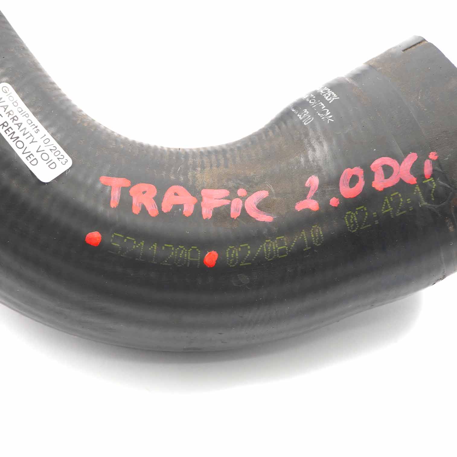 Renault Trafic II Opel Vivaro B 2.0 DCI Turbo Intercooler Air Pipe Hose 521120A