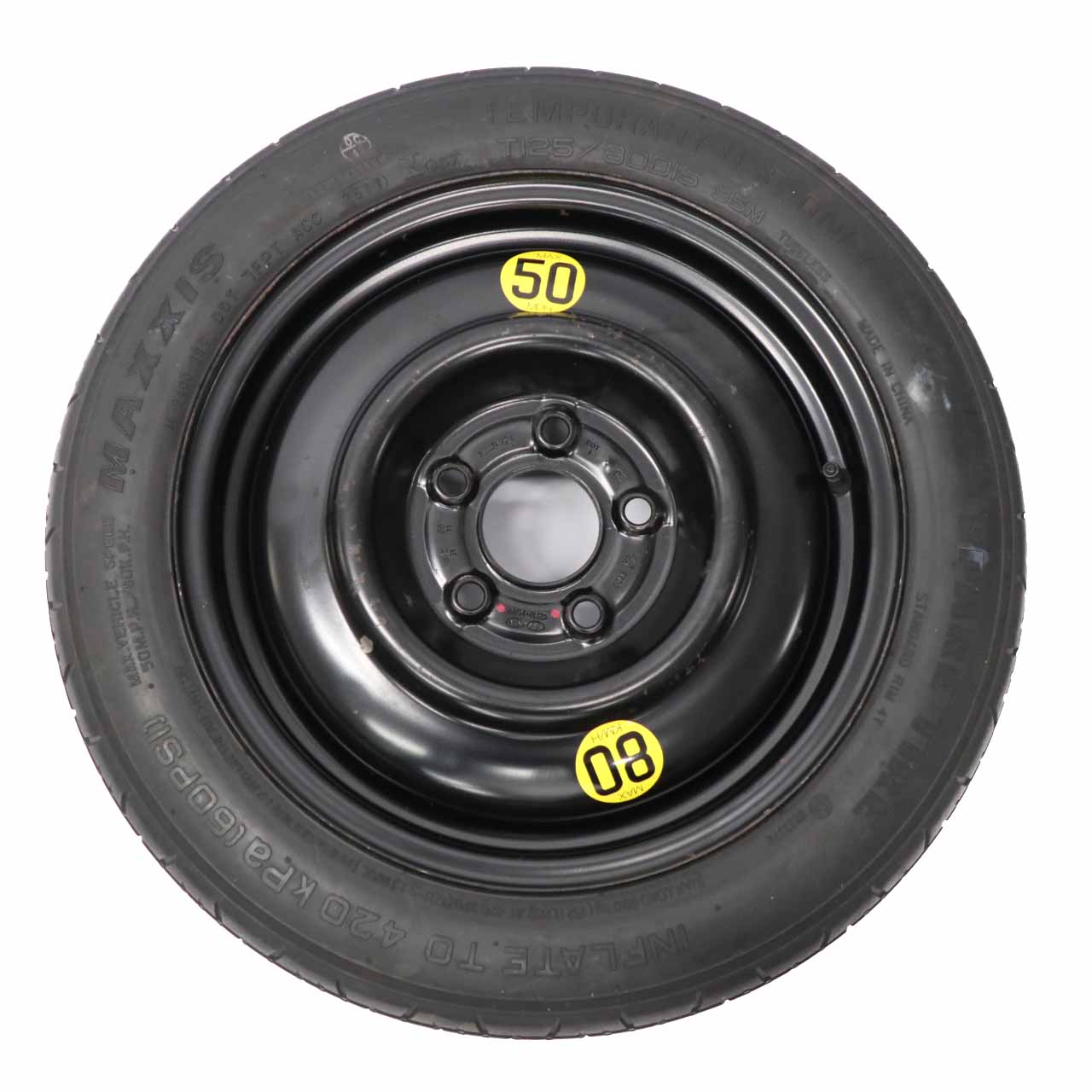 Spare Wheel KIA CEED Compact Steel R15 Tyre 4J 125/80 52910-1H900