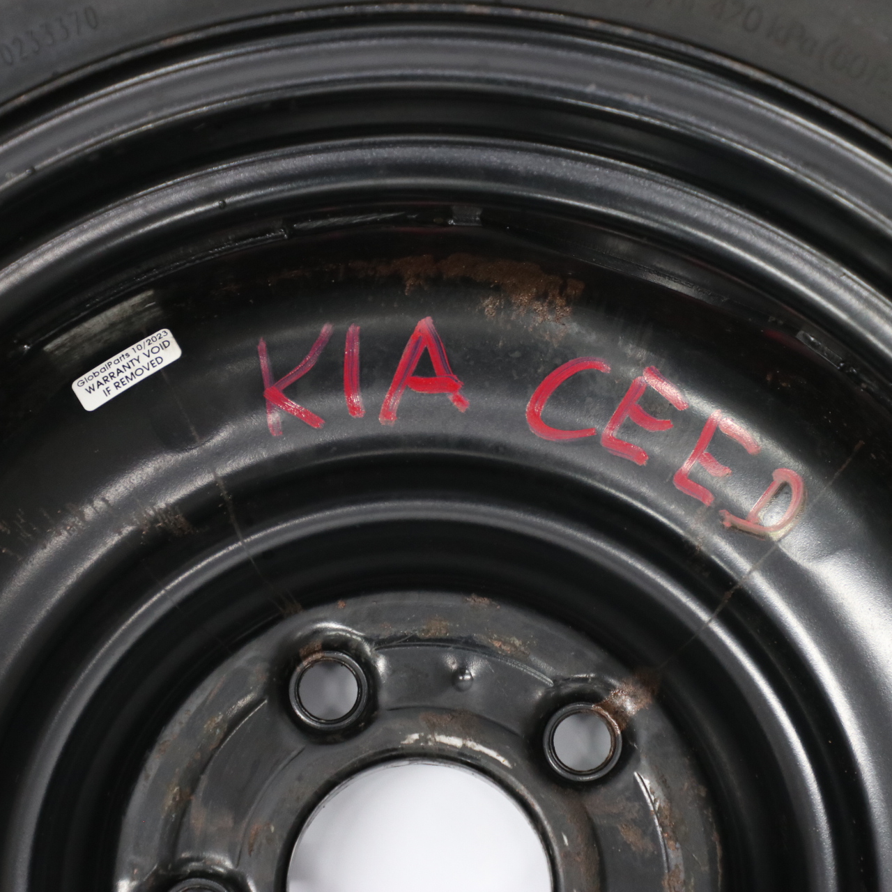 Spare Wheel KIA CEED Compact Steel R15 Tyre 4J 125/80 52910-1H900