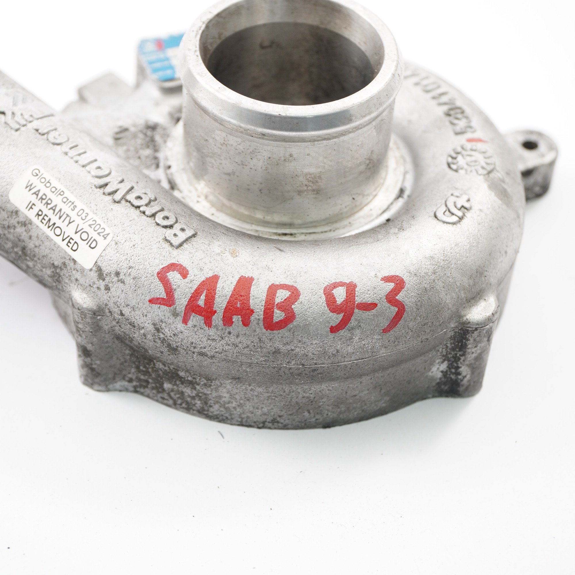 Saab 9-3 1.9 TTiD Diesel Turbo Turbocharger Part Cover Housing 53041014989