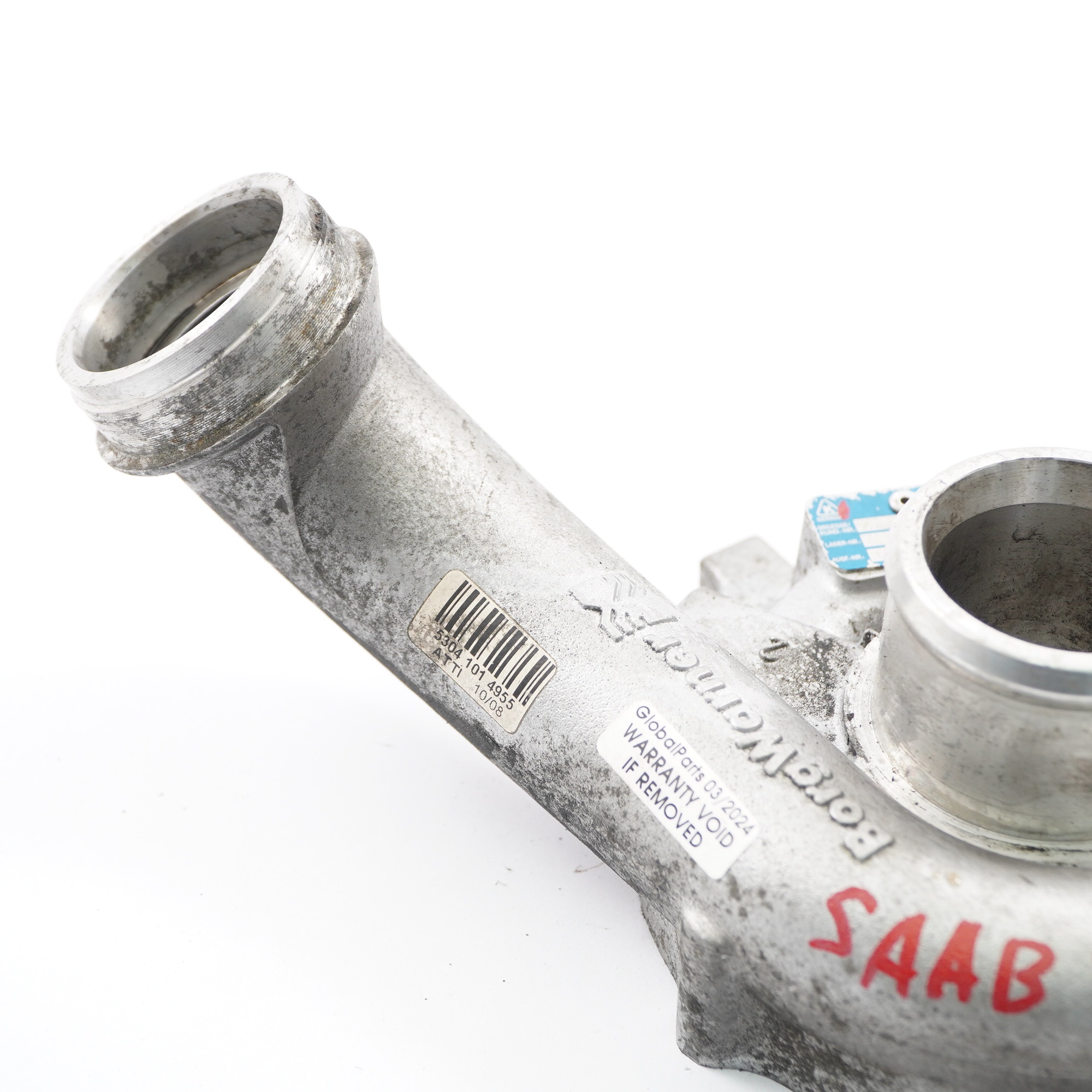 Saab 9-3 1.9 TTiD Diesel Turbo Turbocharger Part Cover Housing 53041014989