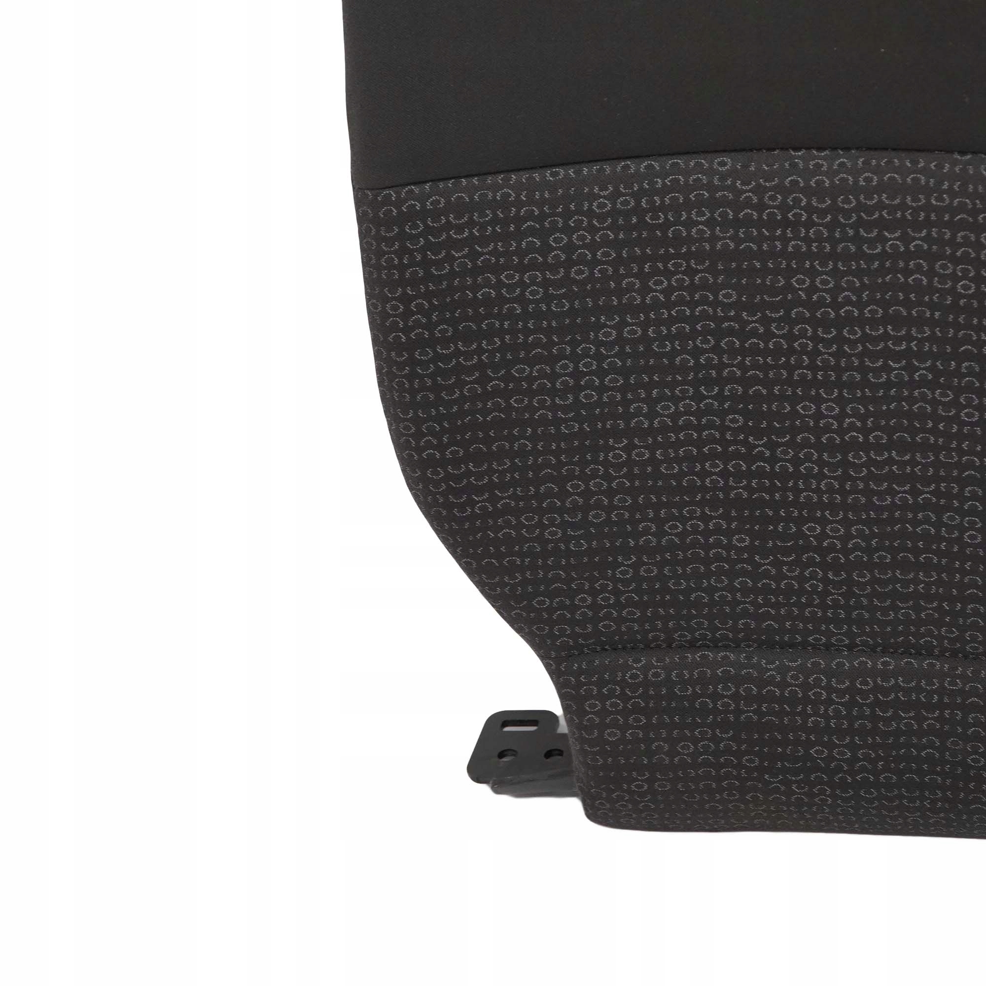 BMW E46 Touring Rear Seat Right O/S Backrest Cover Cloth Jacquard Anthracite