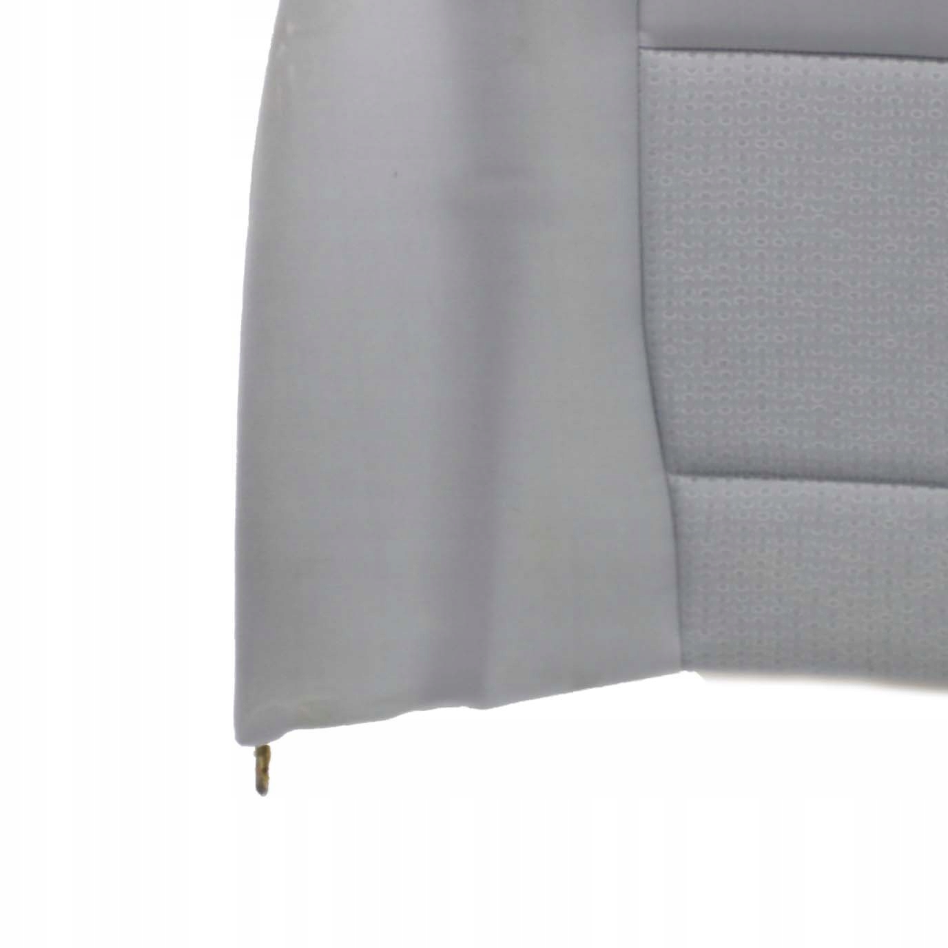 BMW 3 E46 Saloon Rear Seat Backrest Cover Cloth Jacquard Grey