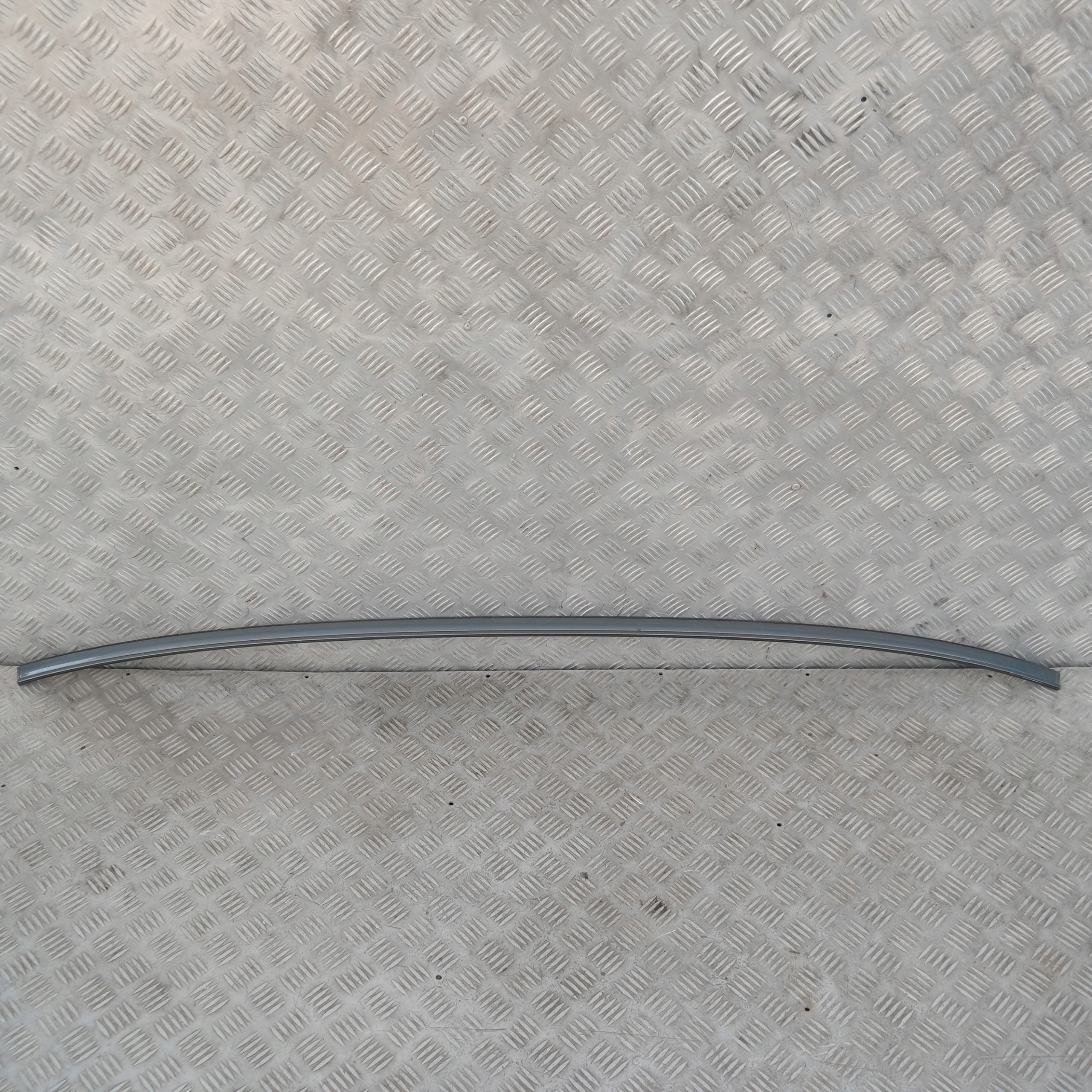 BMW 5 Series E60 Right Roof Moulding Railing Gutter Rail O/S Titangrau II Grey