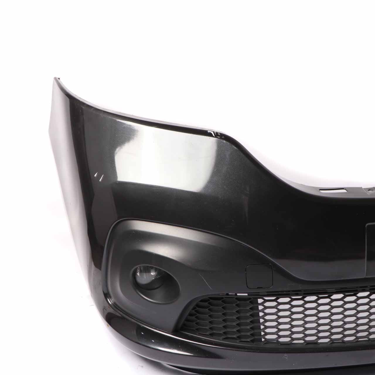 Renault Trafic III Bumper Front Trim Panel Covering Midnight Black - D68