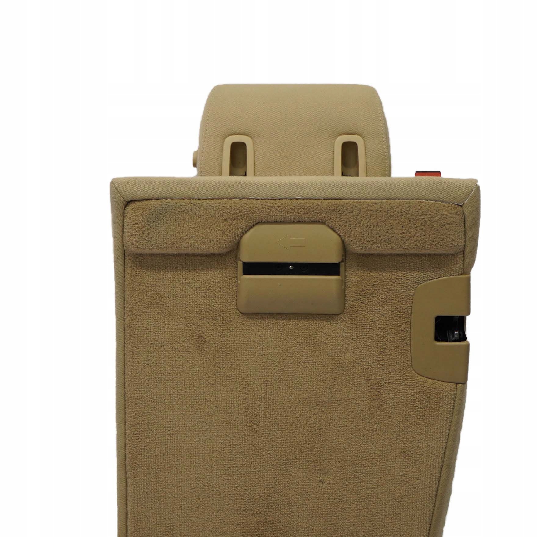 BMW 3 E91 Touring Rear Back Seat Backrest Right O/S Cloth Fluid Linea Beige