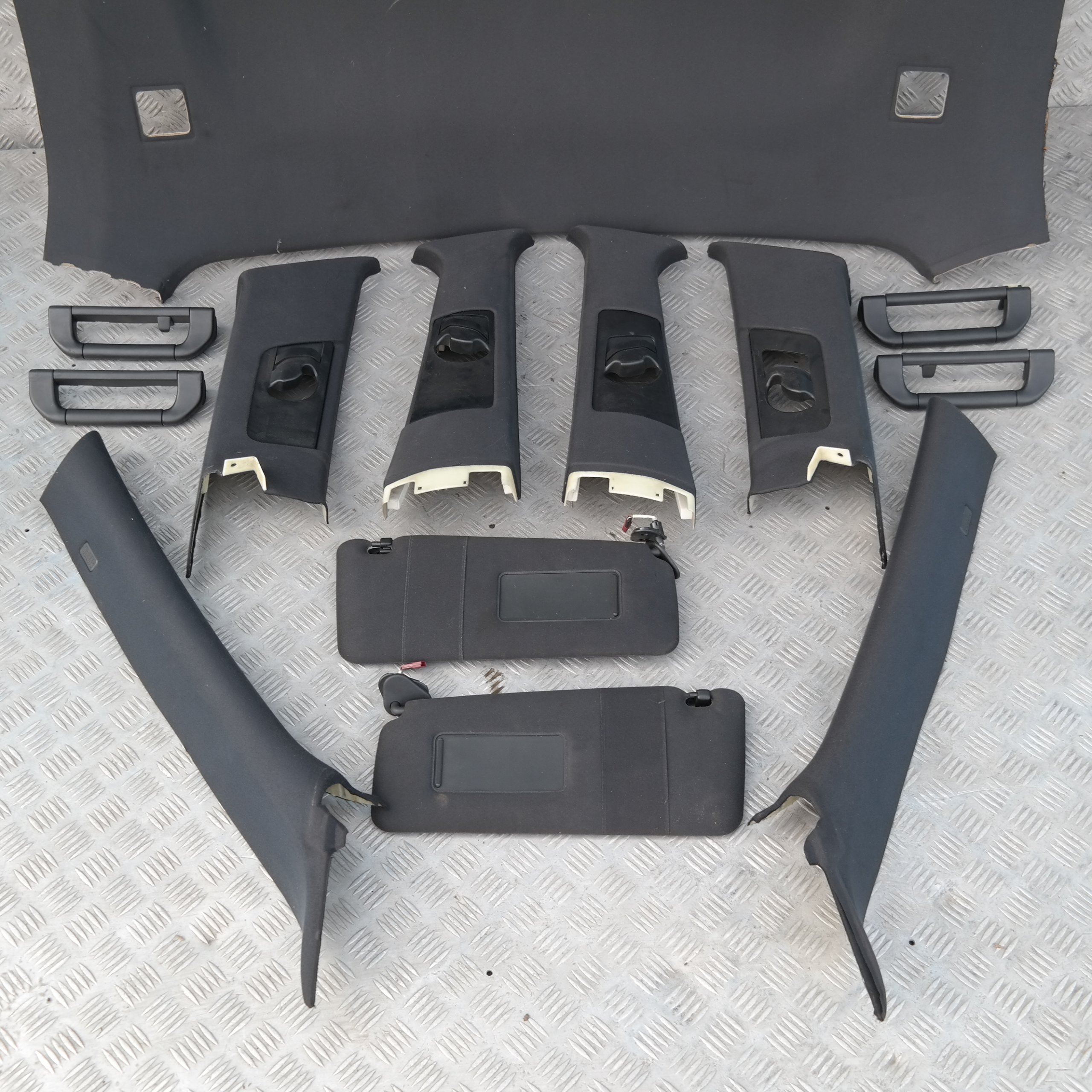 BMW X5 SERIES E53 M Sport Anthracite Black Headlining Roof Lining Set Sun Roof