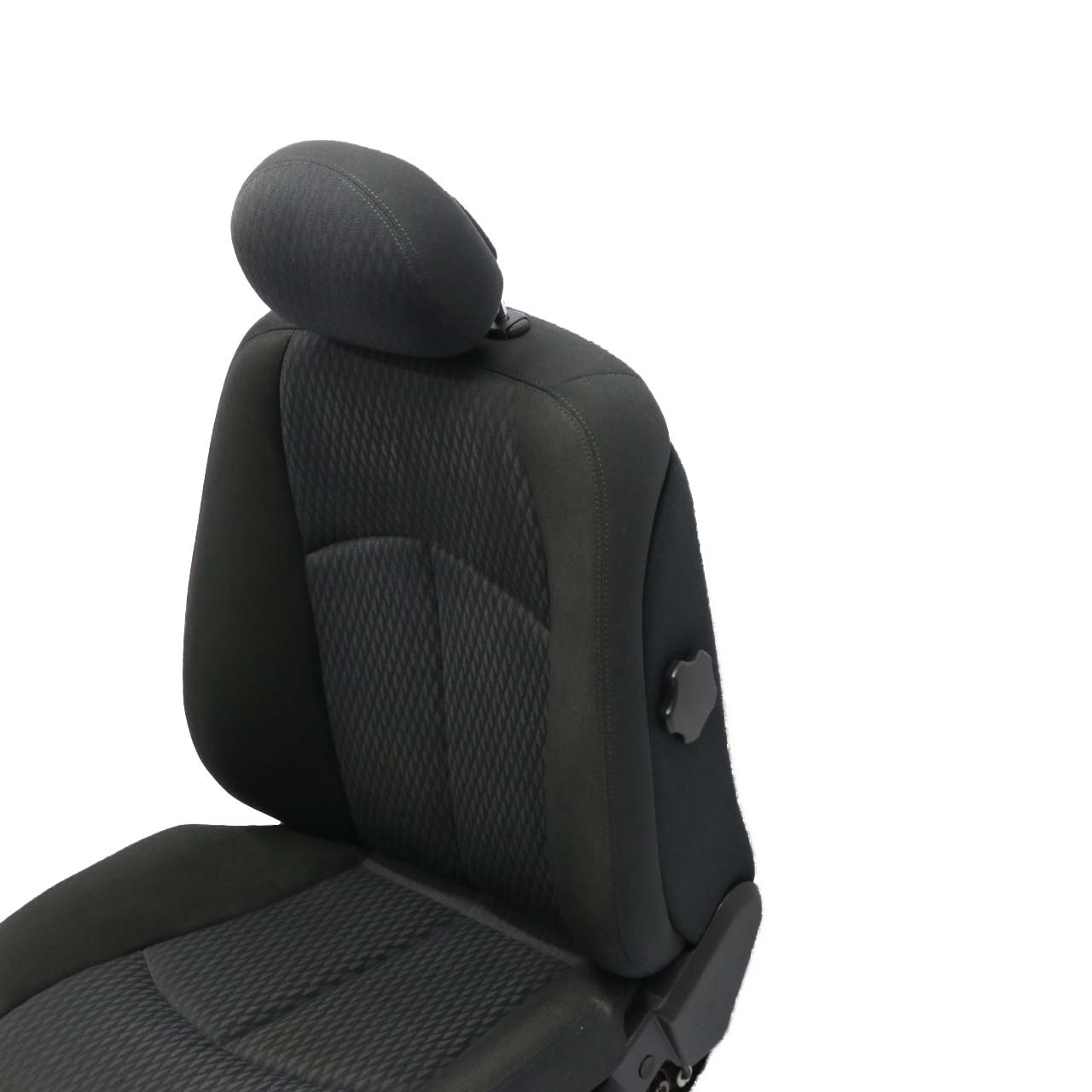 Mercedes-Benz W211 Cloth Fabric Elegance Front Right O/S Seat Black / Anthrazit