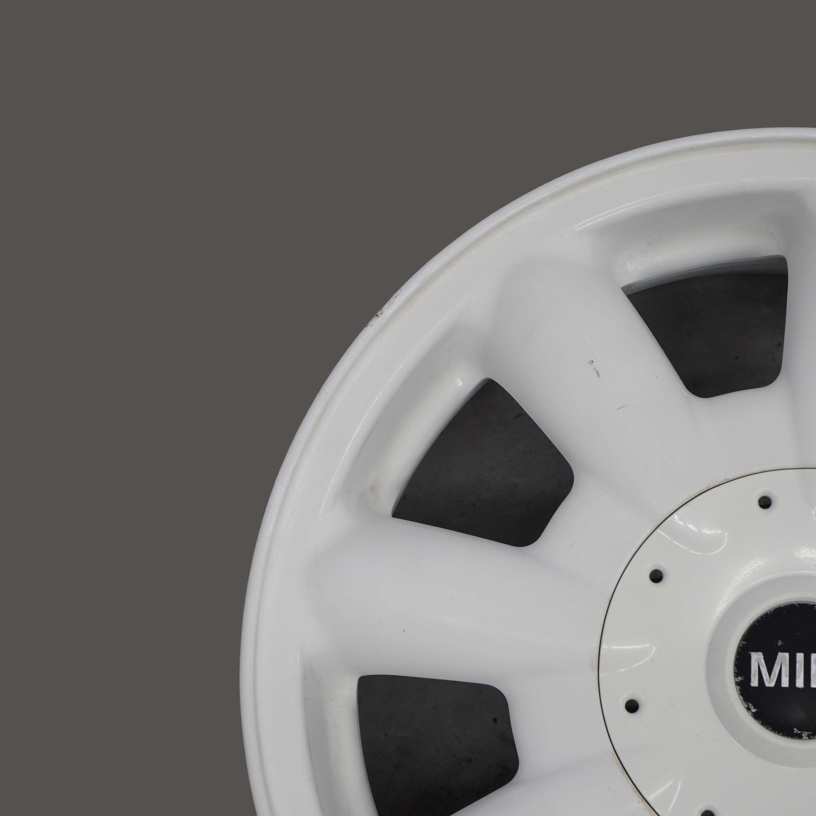 Mini Cooper One R50 R52 R53 White Wheel Alloy Rim 15" ET:45 5,5J 8-Spoke 82