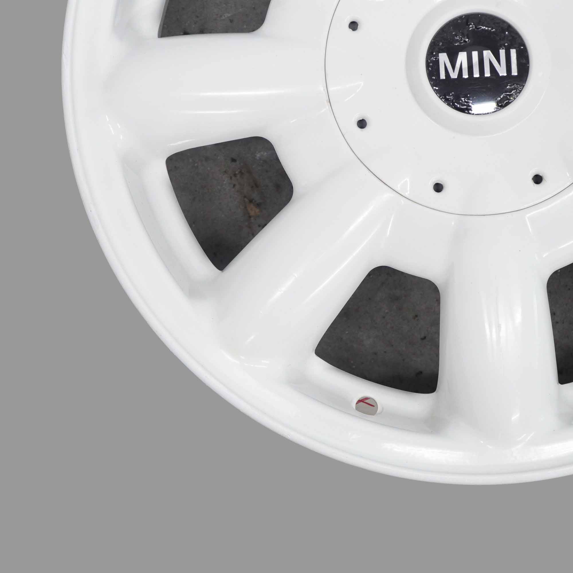 Mini Cooper One R50 R52 R53 White Wheel Alloy Rim 15" ET:45 5,5J 8-Spoke 82