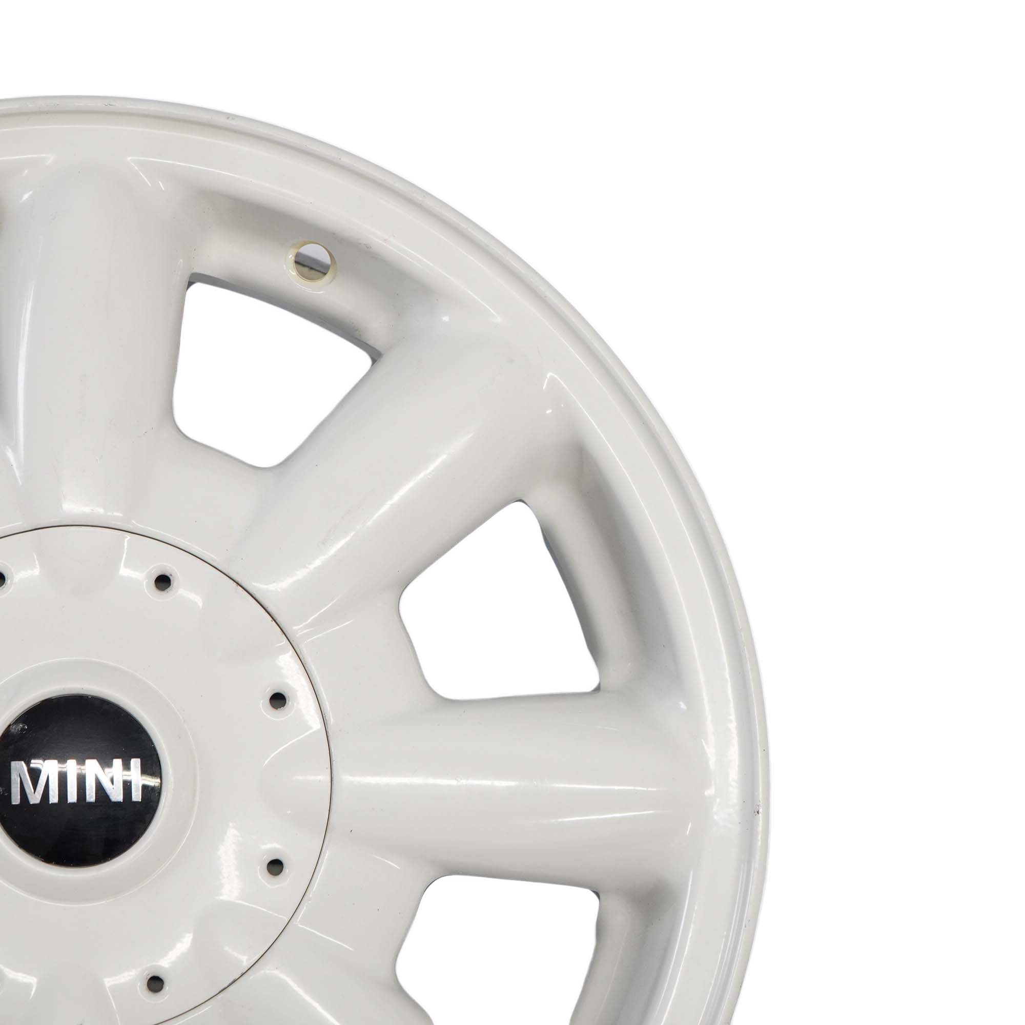 Mini Cooper One R50 R52 R53 White Wheel Alloy Rim 15" ET:45 5,5J 8-Spoke 82