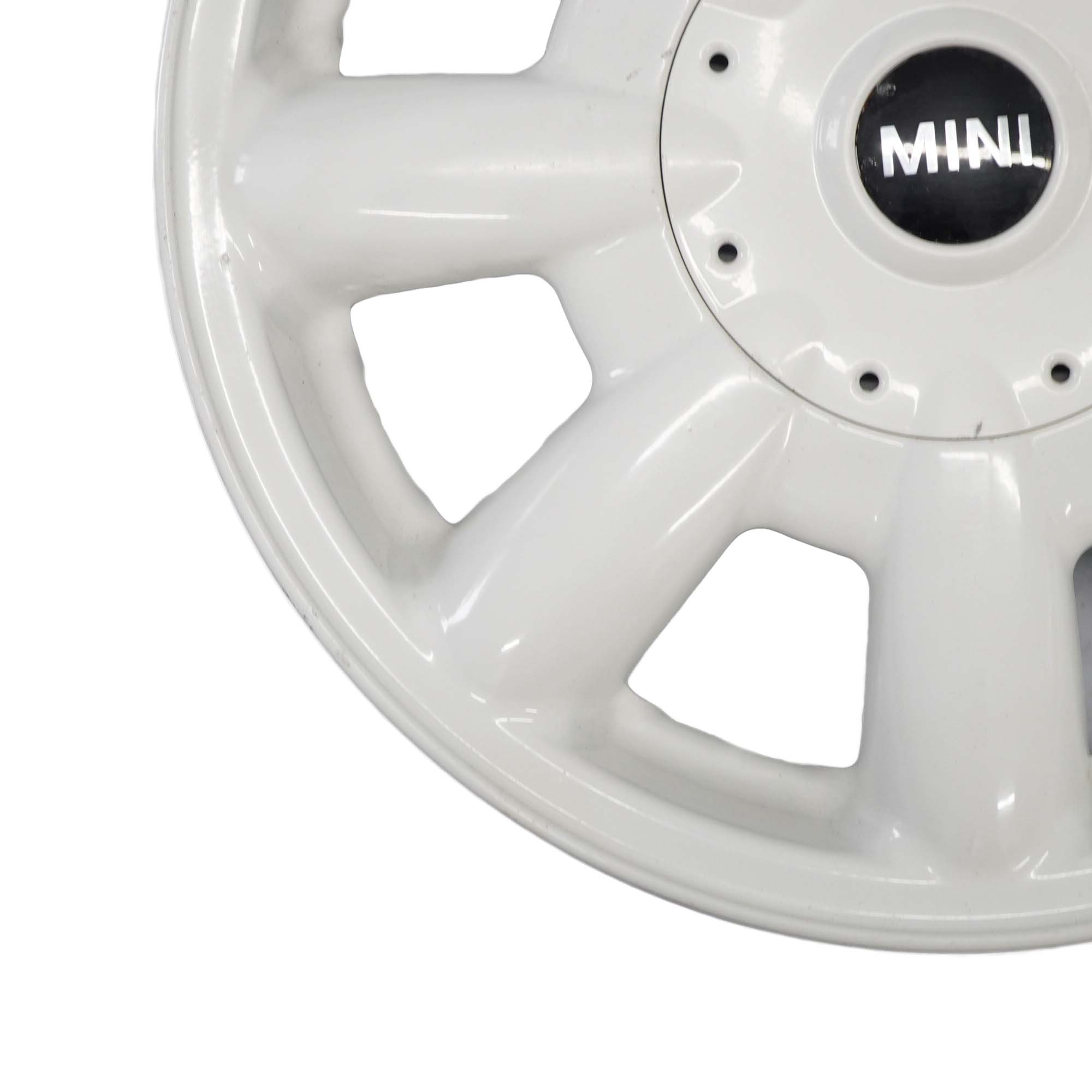 Mini Cooper One R50 R52 R53 White Wheel Alloy Rim 15" ET:45 5,5J 8-Spoke 82