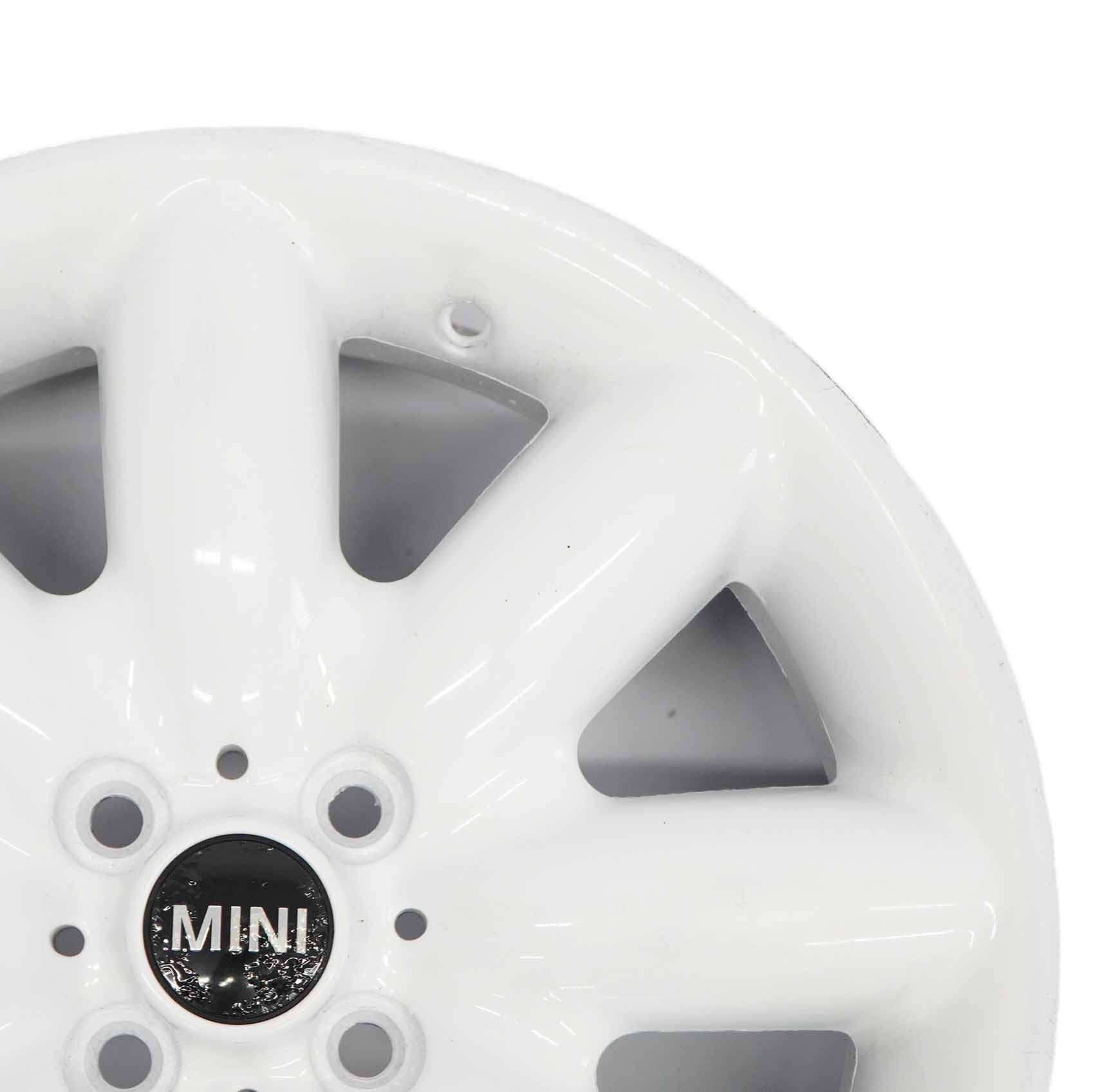 Mini Cooper One R50 R53 R55 R56 White Wheel Alloy Rim 17" 7J ET:48 S-Spoke 85