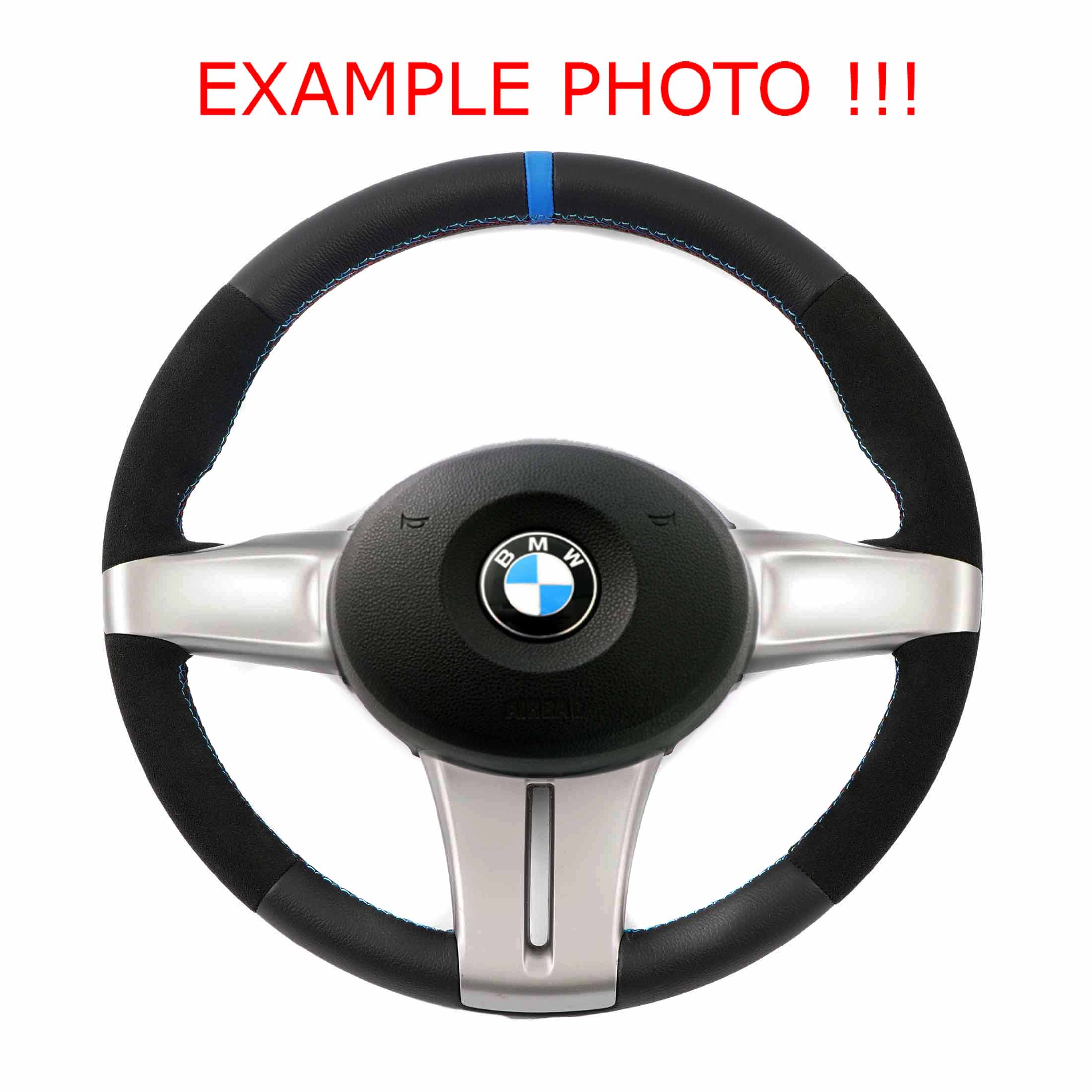 BMW Z4 Series E85 Roadster NEW Leather / Alcantara M-Sport Look Steering Wheel