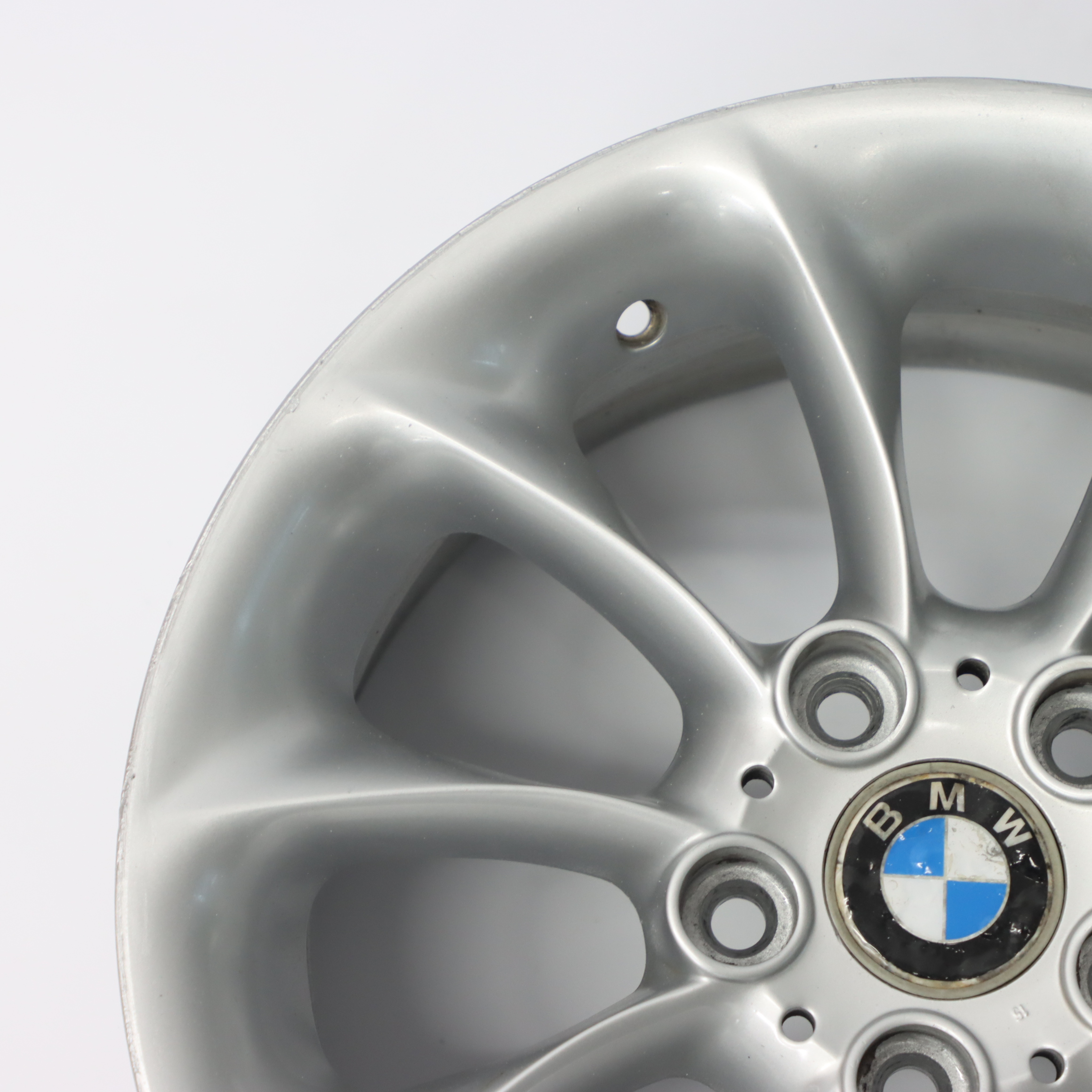 BMW Z4 E85 Silver Wheel Rim 17" 8J ET:47 Turbine Styling 106 6758191