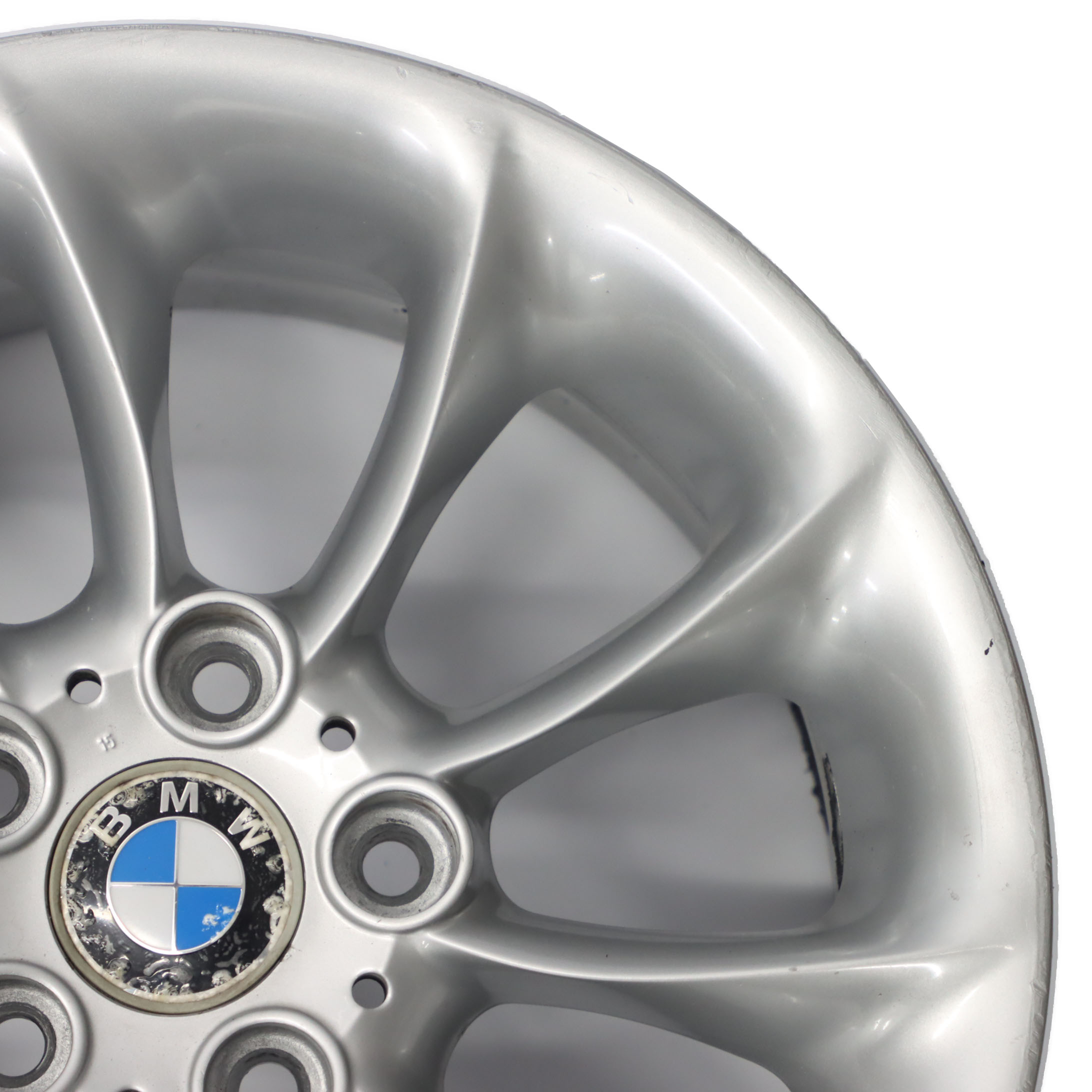 BMW Z4 Series E85 Silver Wheel Rim 17" 8J ET:47 Turbine Styling 106 6758191