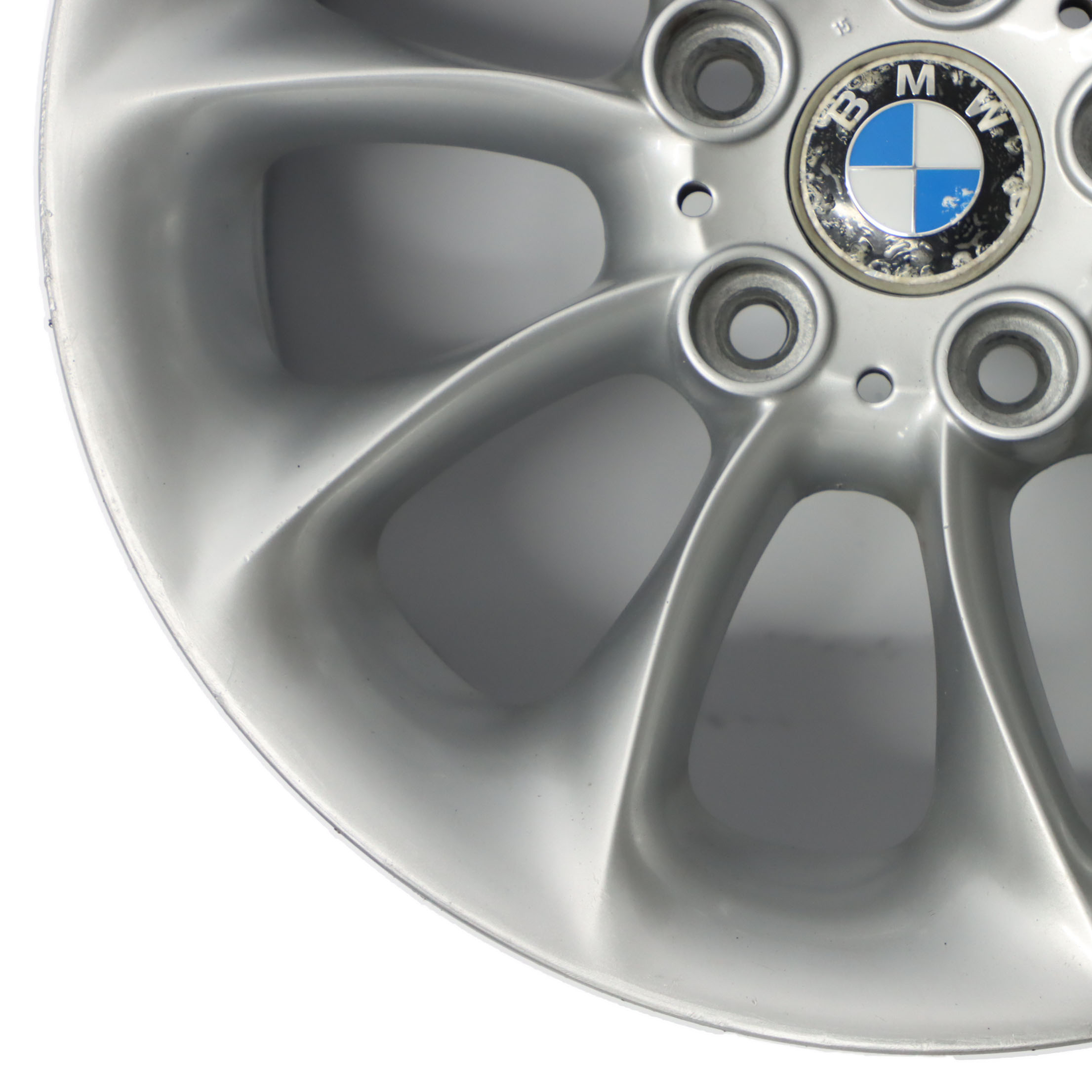 BMW Z4 Series E85 Silver Wheel Rim 17" 8J ET:47 Turbine Styling 106 6758191