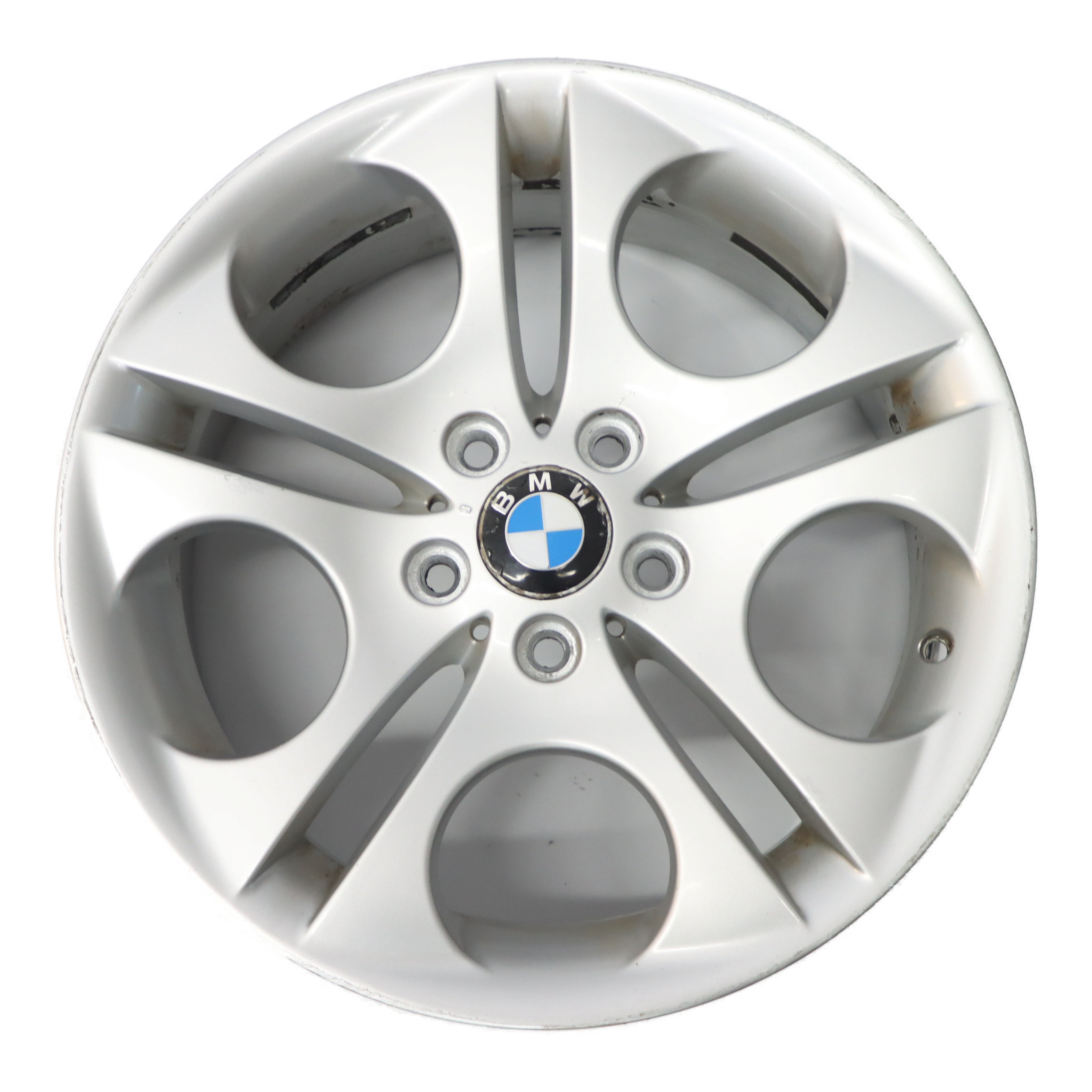 BMW Z4 E85 Rear Silver Wheel Alloy Rim 18" Ellipsoid Styling 107 8,5J ET:50