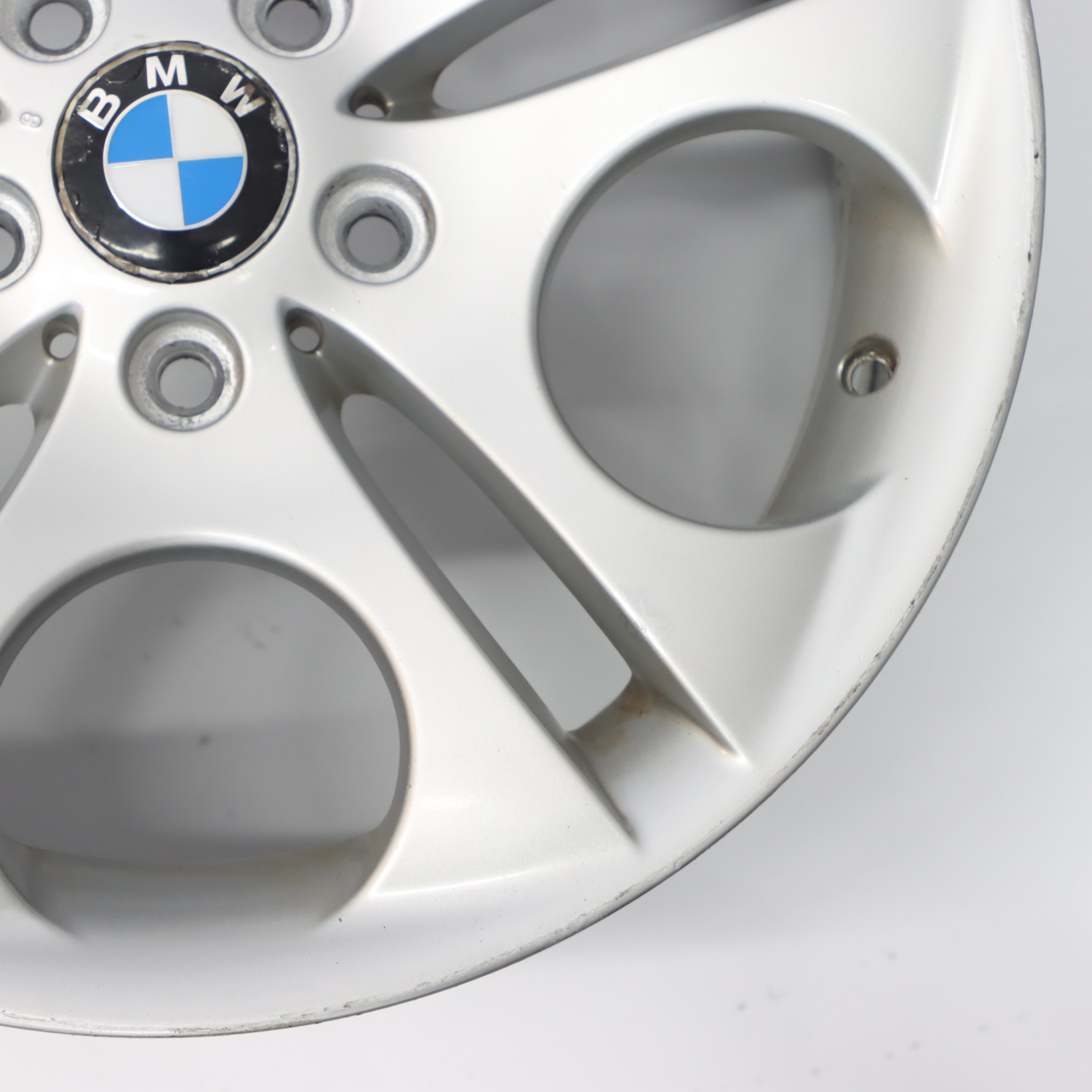 BMW Z4 E85 Rear Silver Wheel Alloy Rim 18" Ellipsoid Styling 107 8,5J ET:50