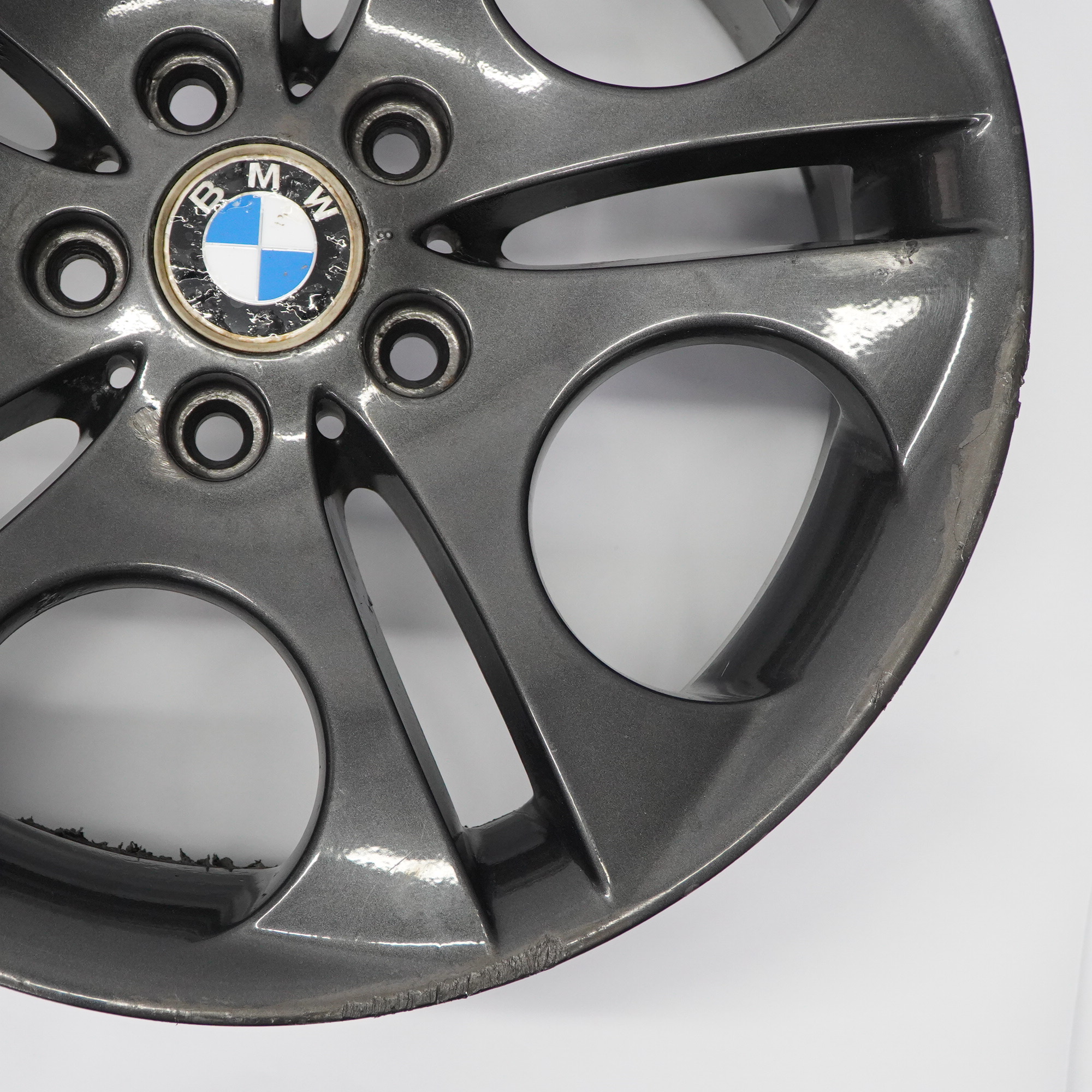 BMW Z4 E85 Rear Ferricgrey Wheel Alloy Rim 18" Ellipsoid Styling 107 8,5J ET:50