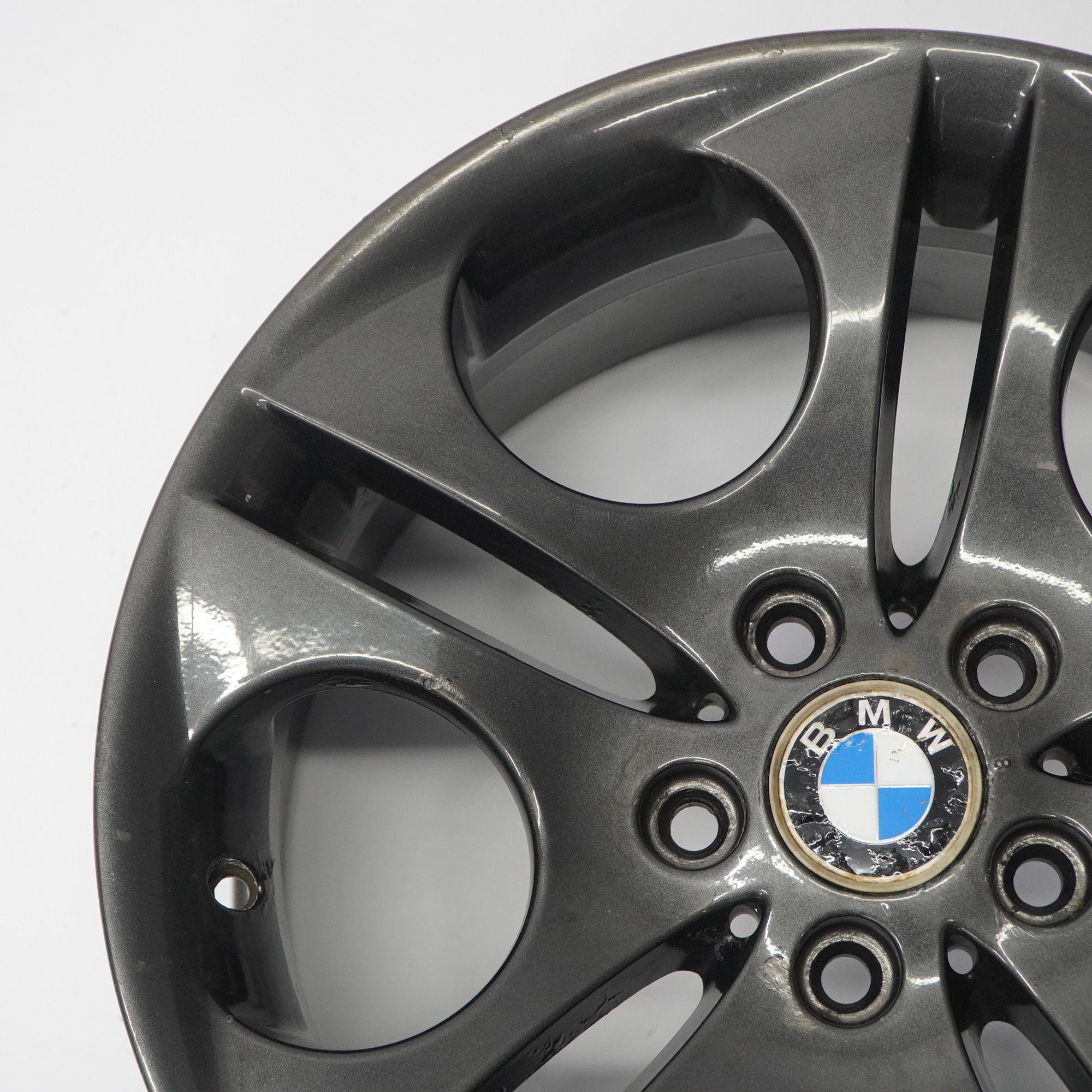 BMW Z4 E85 Rear Ferricgrey Wheel Alloy Rim 18" Ellipsoid Styling 107 8,5J ET:50