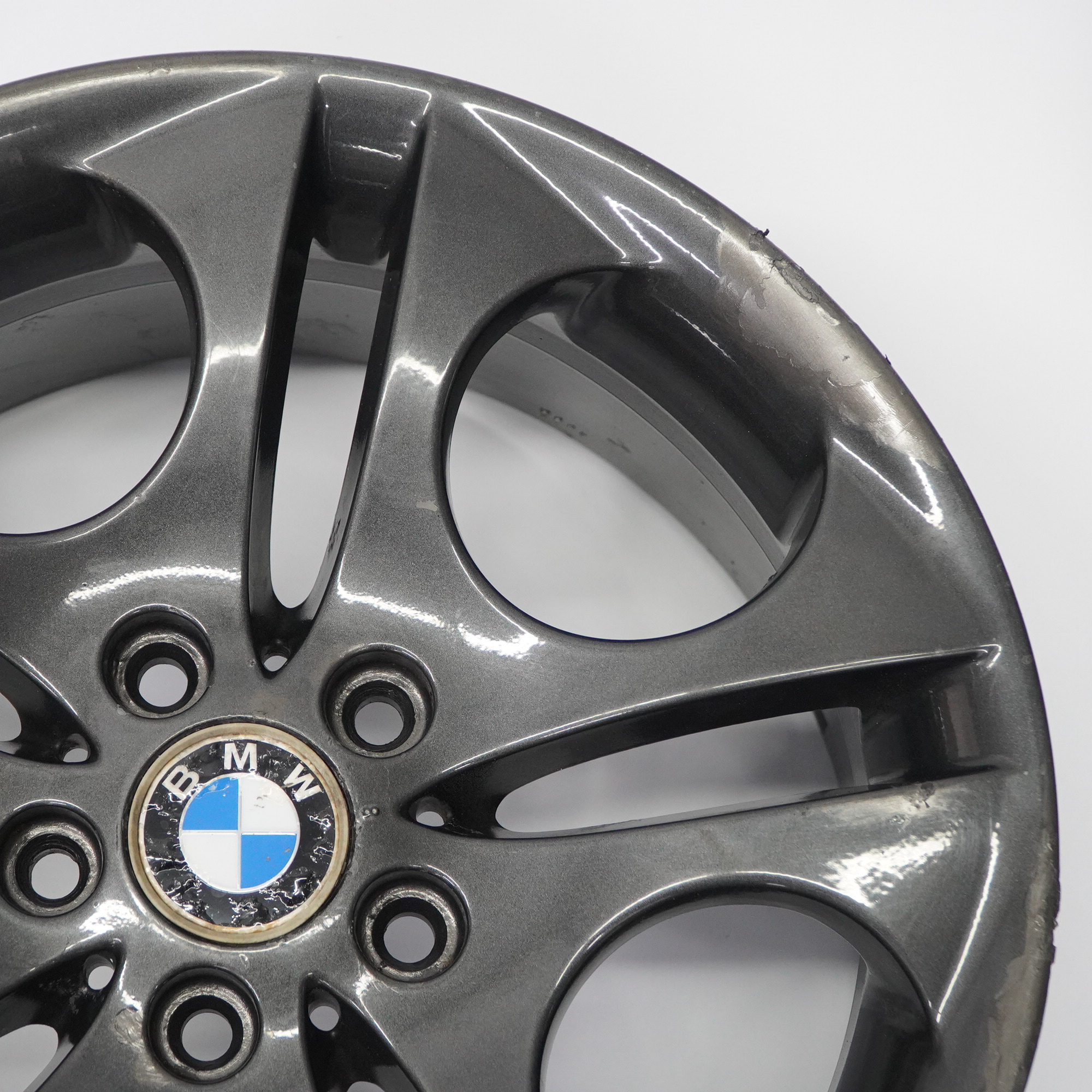 BMW Z4 E85 Rear Ferricgrey Wheel Alloy Rim 18" Ellipsoid Styling 107 8,5J ET:50