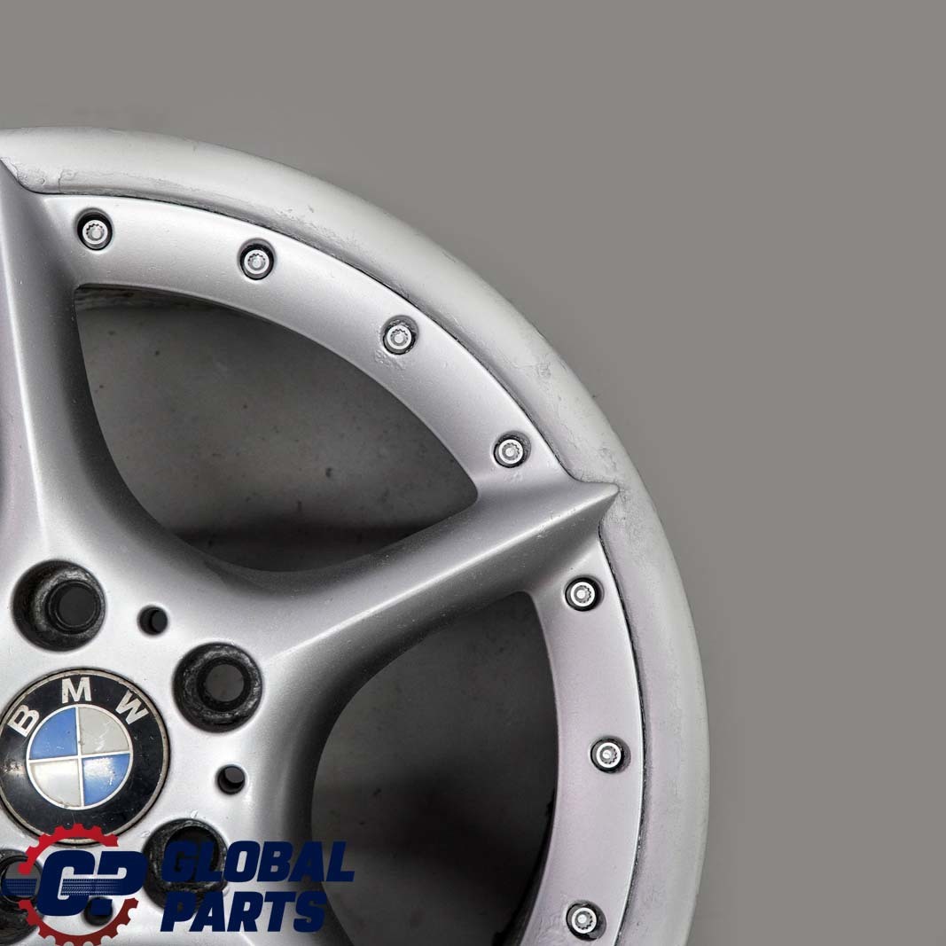 BMW Z4 Series E85 Silver Rear Wheel Alloy Rim 18" 8,5J ET:50 Star Spoke 108 BBS