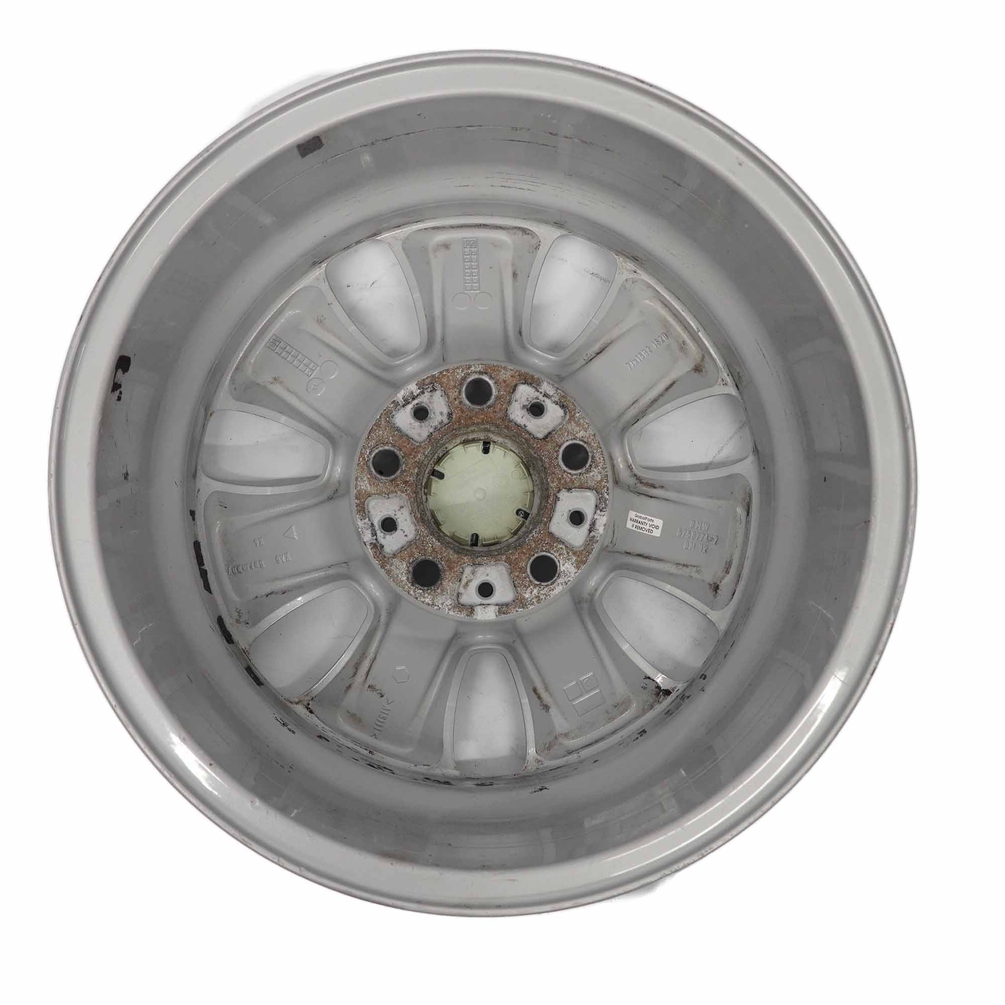 BMW E60 E61 Silver Wheel Alloy Rim Star Spoke 115 16" 7J ET:20 6758774