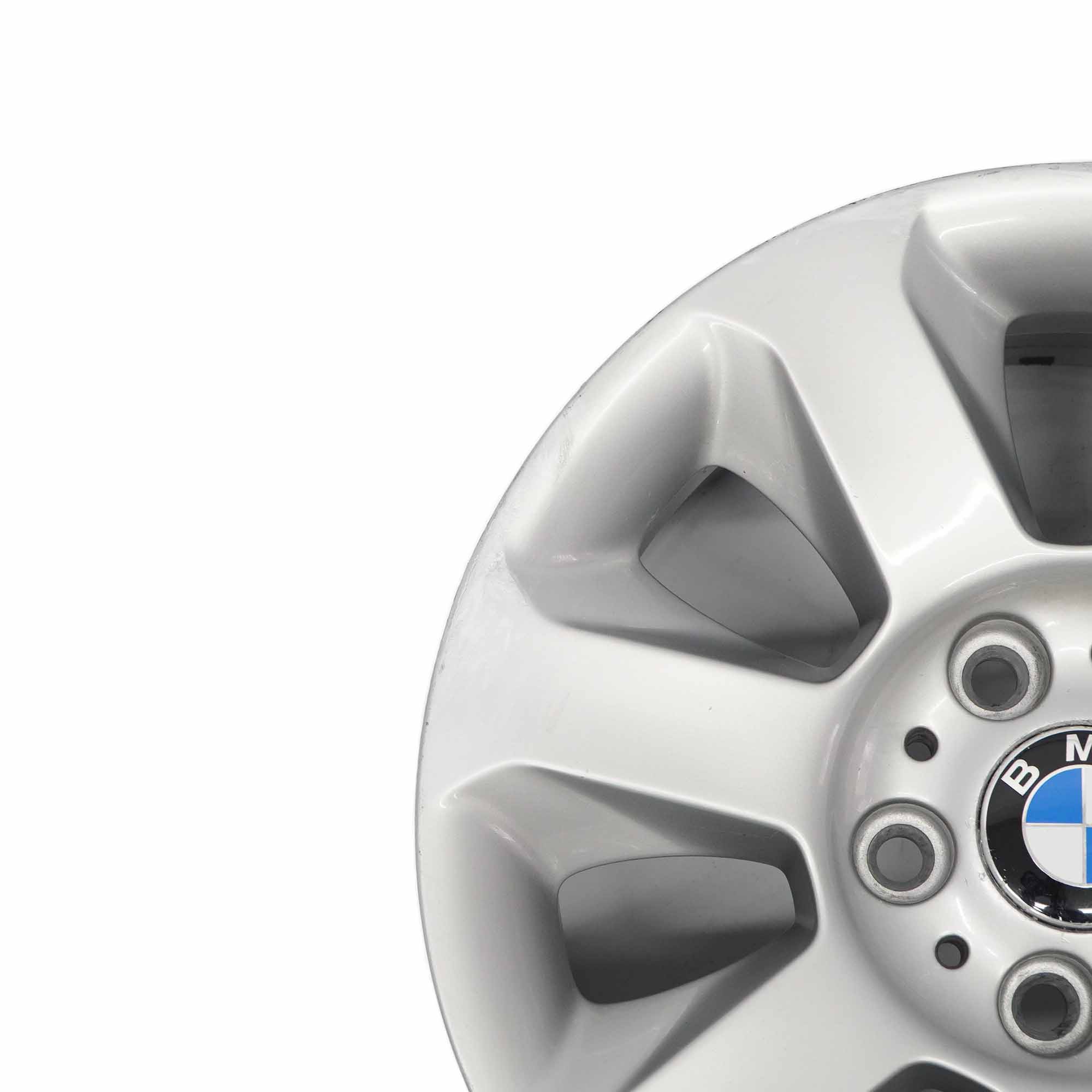 BMW E60 E61 Silver Wheel Alloy Rim Star Spoke 115 16" 7J ET:20 6758774