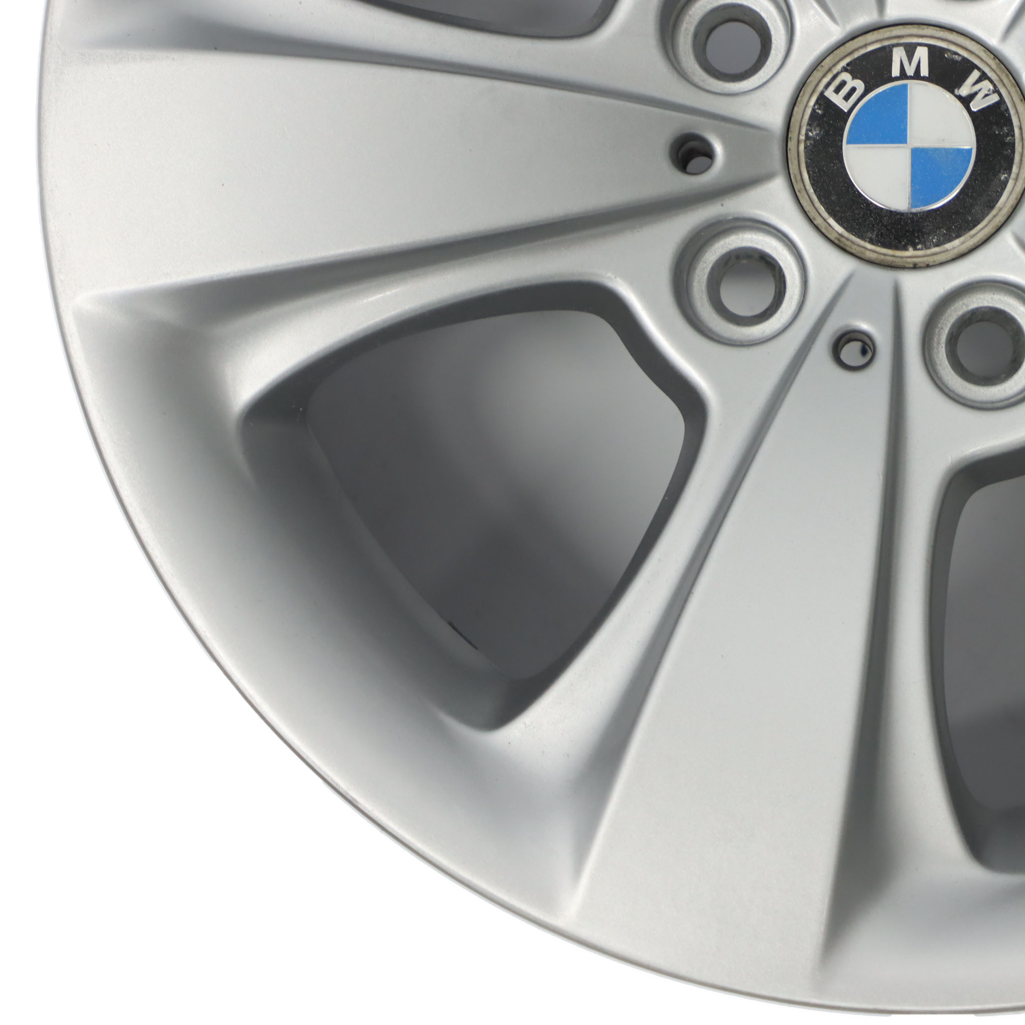 Wheel Rim BMW E63 E64 Silver Alloy 17" Star Spoke 117 7,5J ET:14 6758776