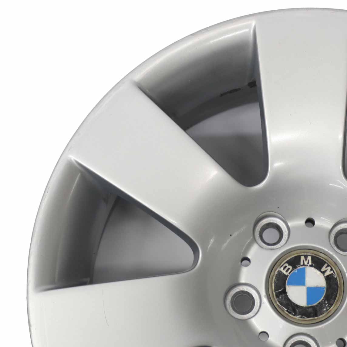 BMW E60 E61 Silver Alloy Wheel Rim 18