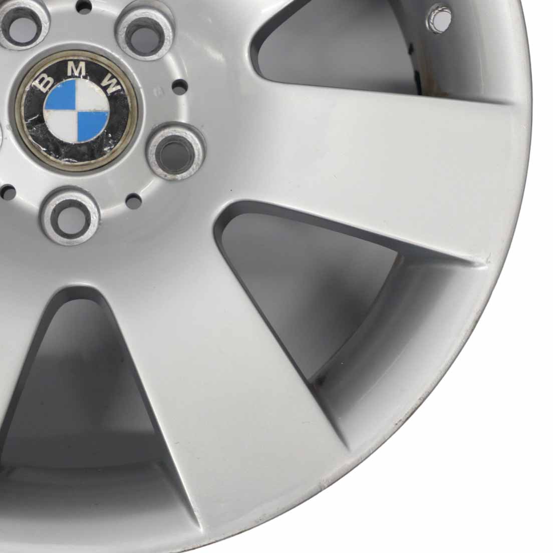 BMW E60 E61 Silver Alloy Wheel Rim 18