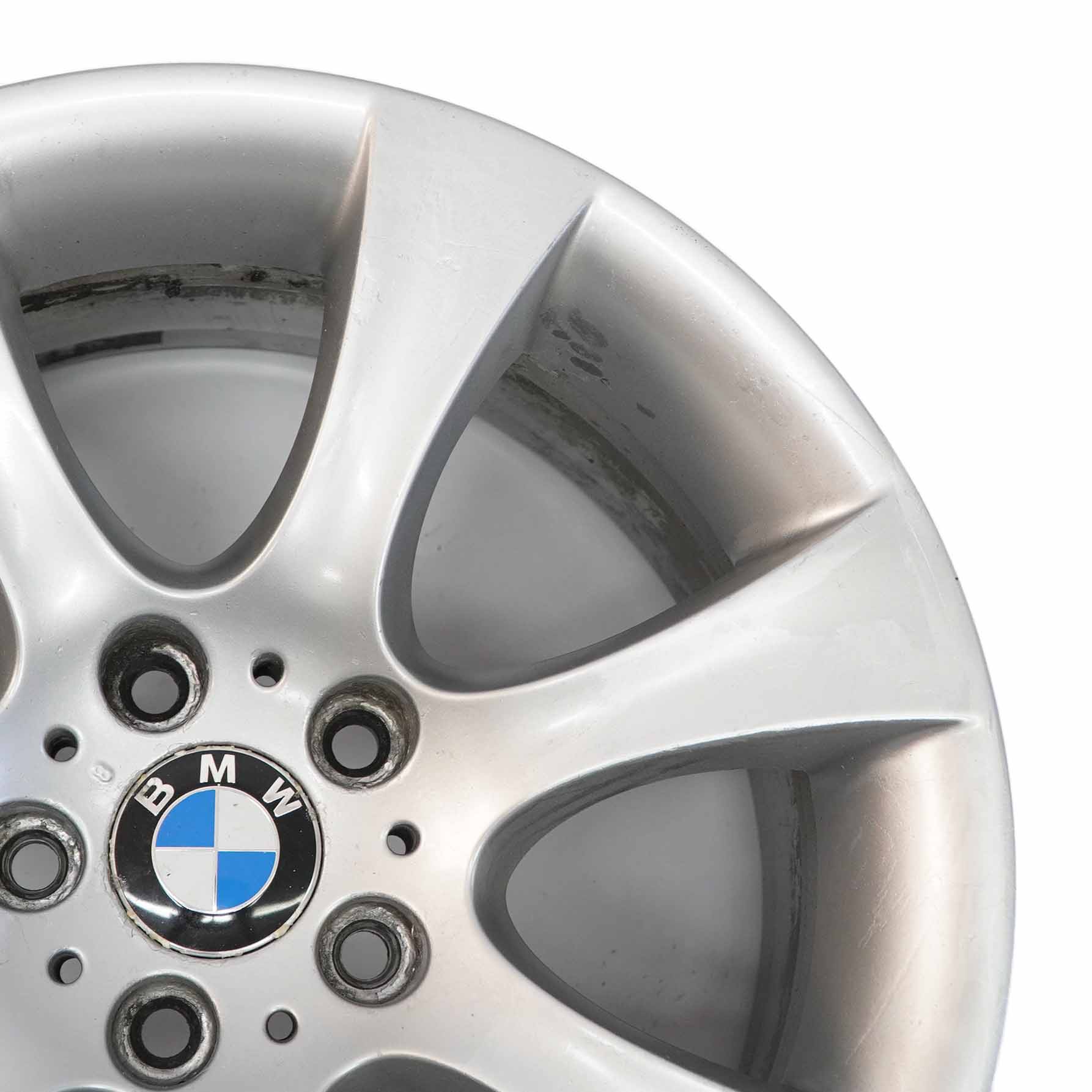 BMW 5 Series E60 Rear Alloy Wheel Rim 18" ET:32 9J Star Spoke 124 6760618