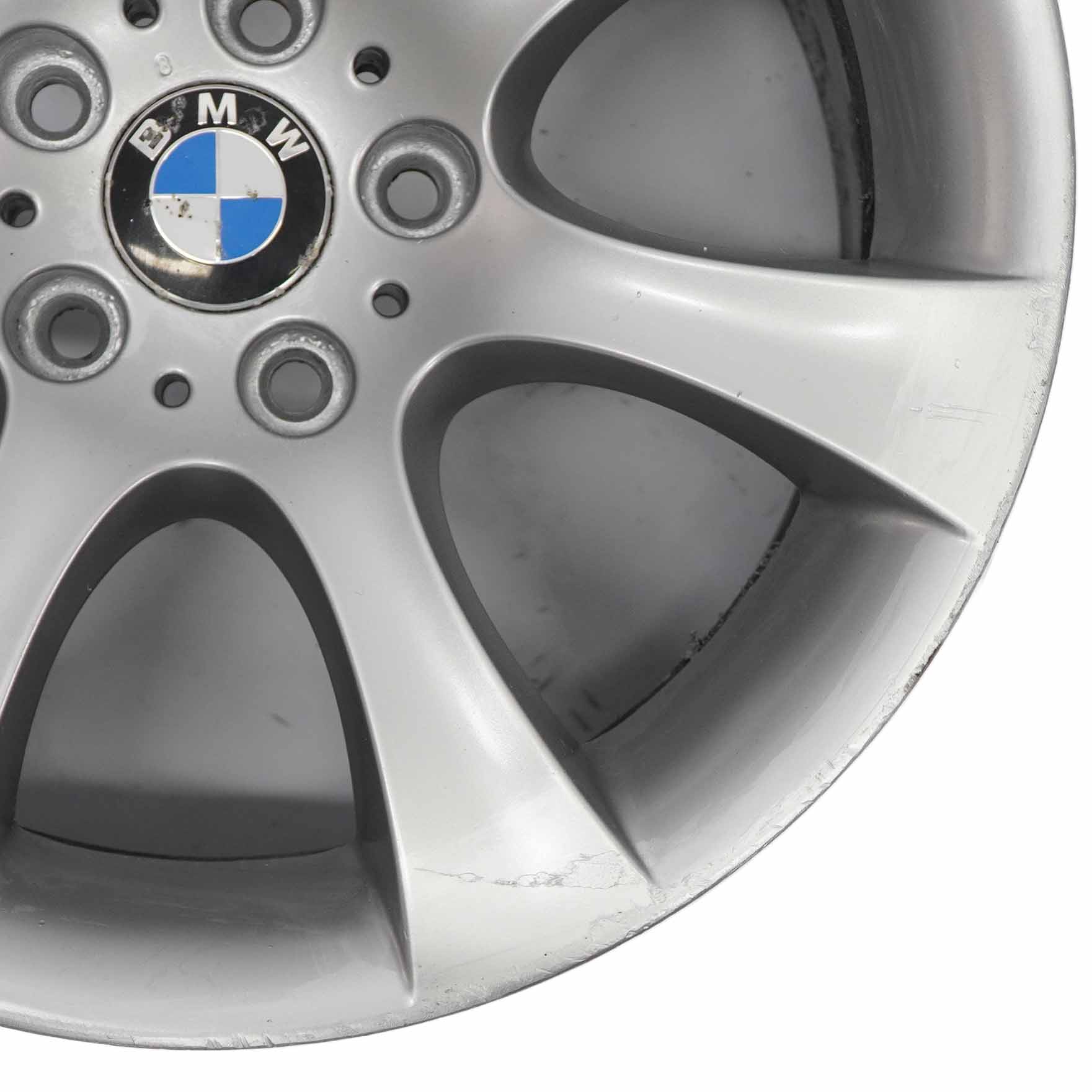 BMW E60 Rear Alloy Wheel Rim 18" ET:32 9J Star Spoke 124 6760618