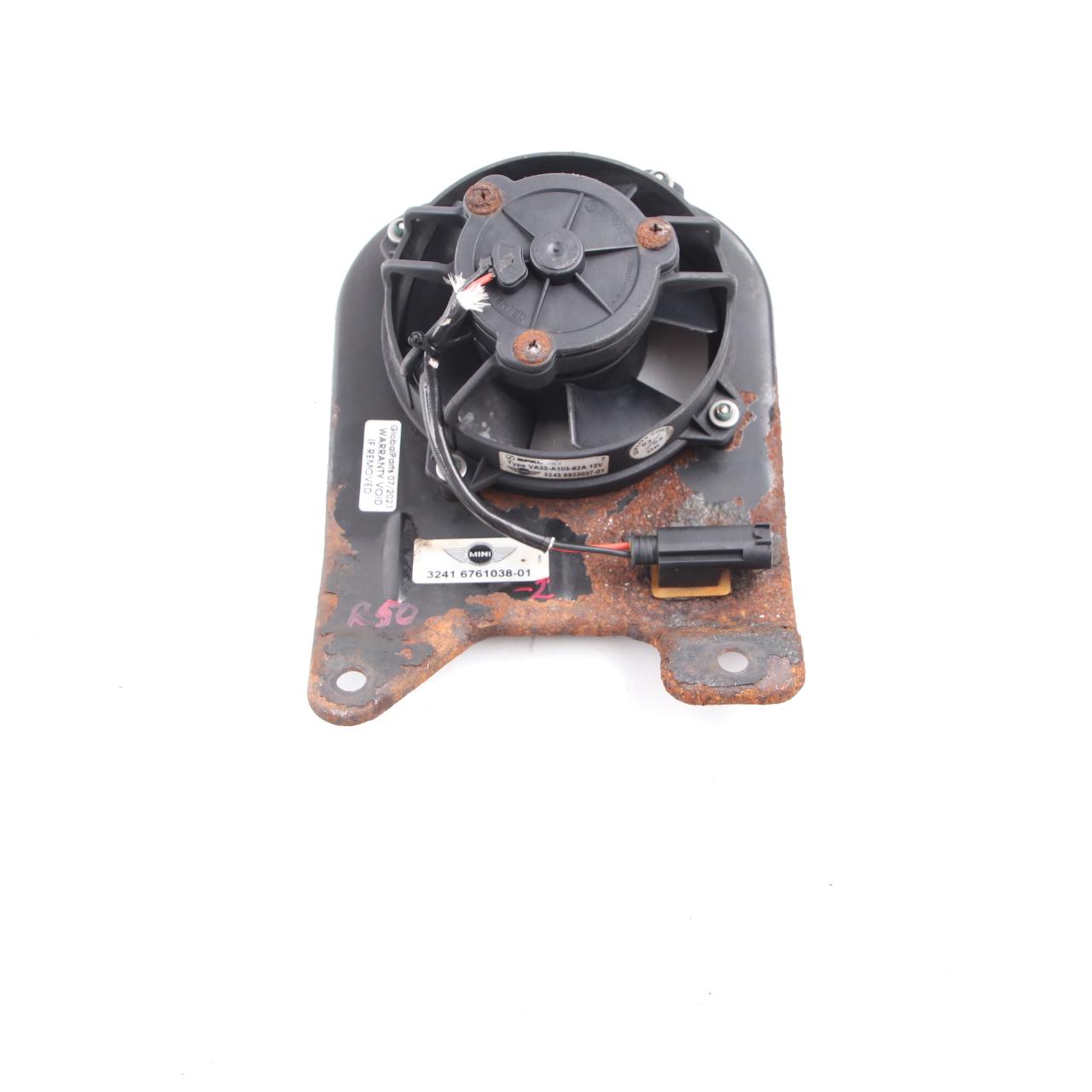 Mini R50 R52 R53 Fan With Protecting Grille Power Steering Pump 6761038