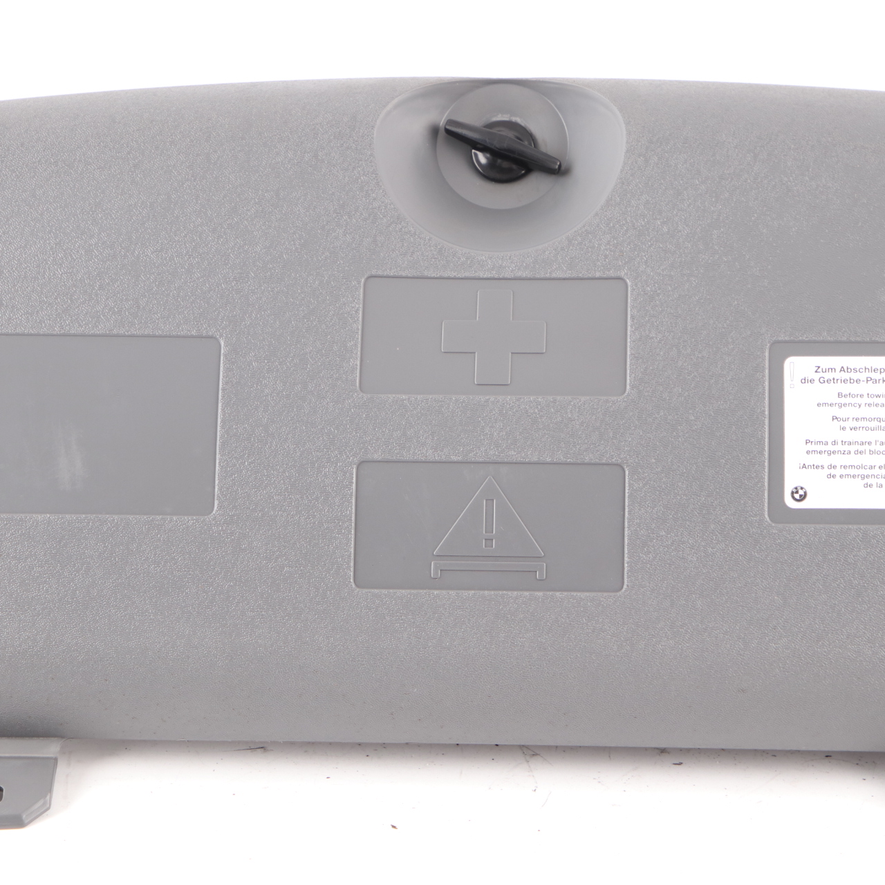 BMW E60 Tool Box Rear Boot Lid Tailgate  Interior Toolbox Grey 6752543