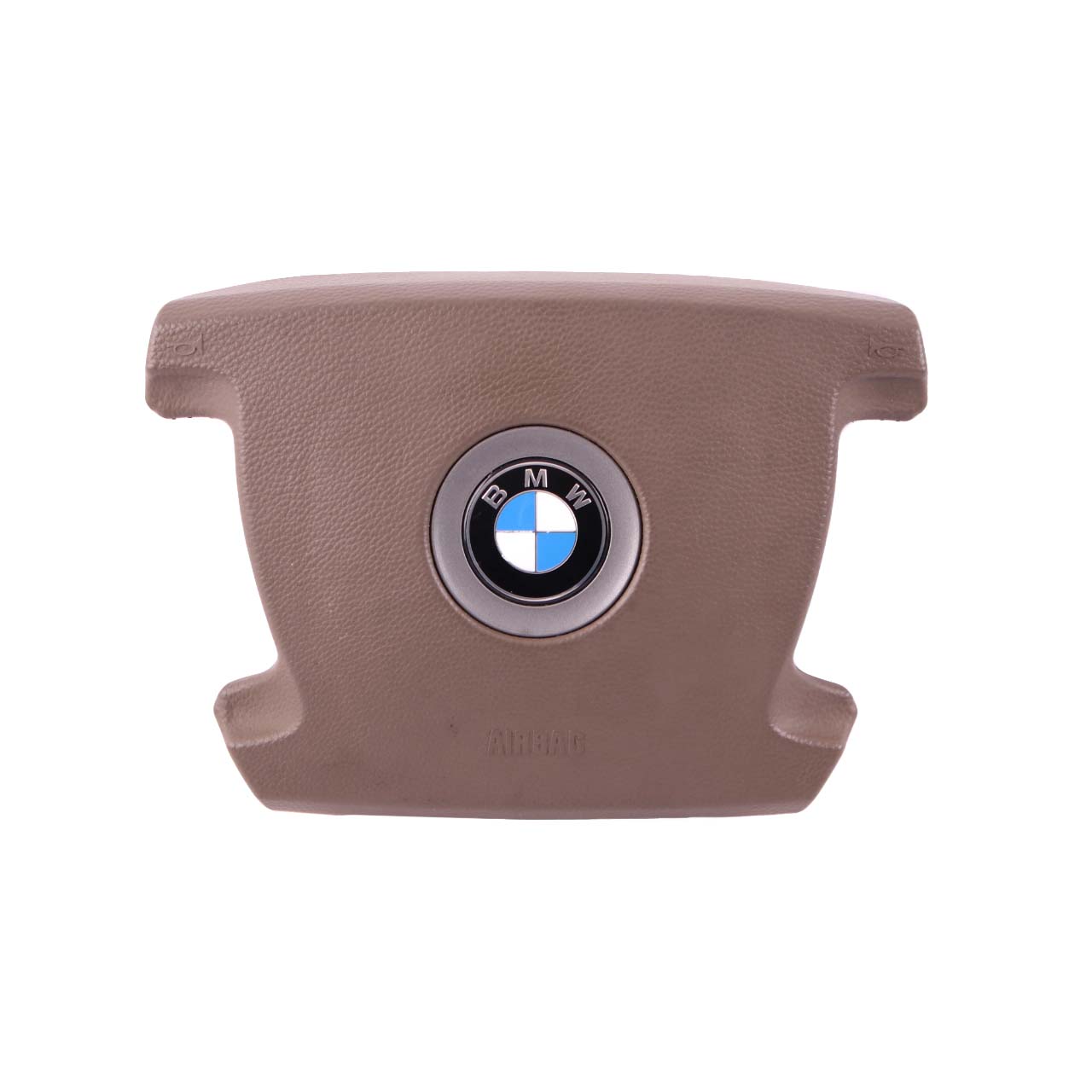 BMW 7 Series E65 E66 Module Driver's Side Steering Wheel Airbag Beige 6761776